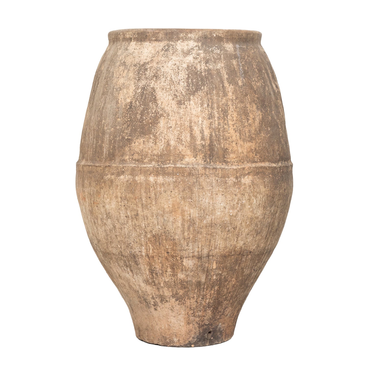 Large Antique Spanish Terracotta Olive Jar