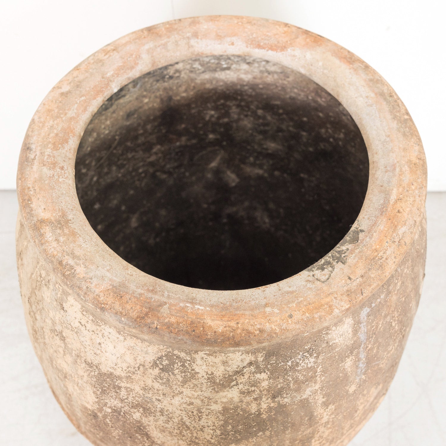 Large Antique Spanish Terracotta Olive Jar