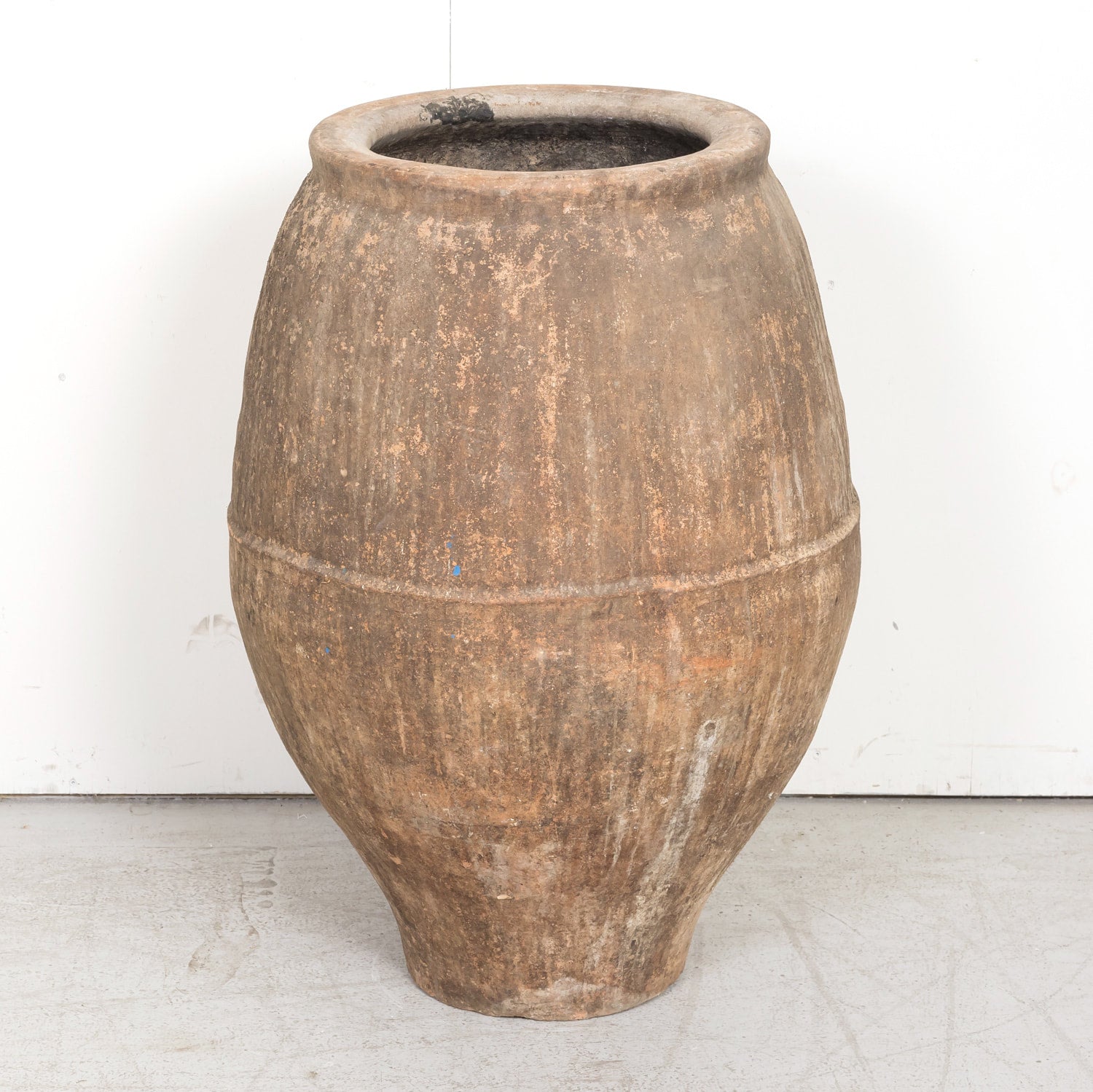 Large Antique Spanish Terracotta Olive Jar
