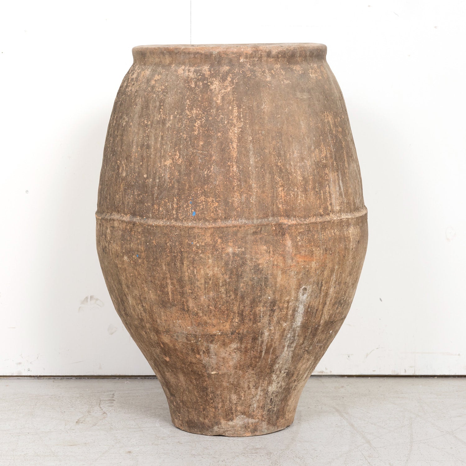 Large Antique Spanish Terracotta Olive Jar