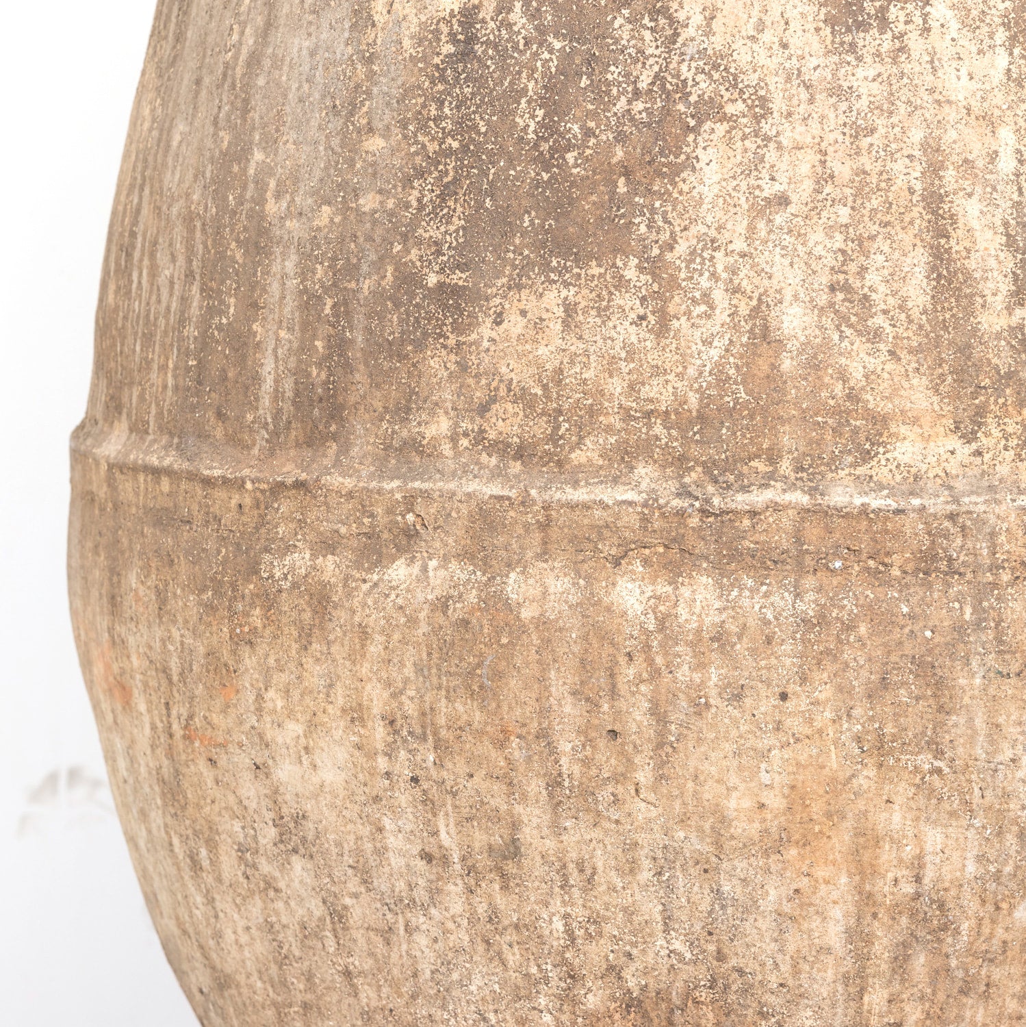 Large Antique Spanish Terracotta Olive Jar