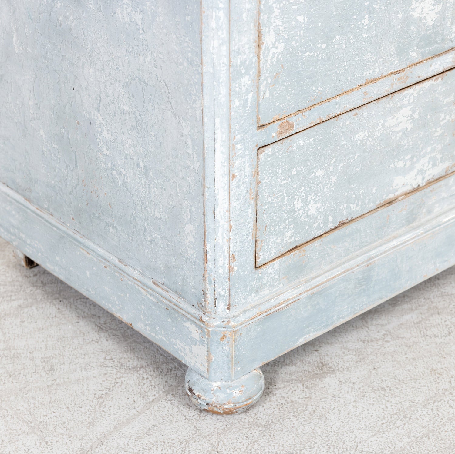 19th Century French Louis Philippe Style Petite Painted Commode