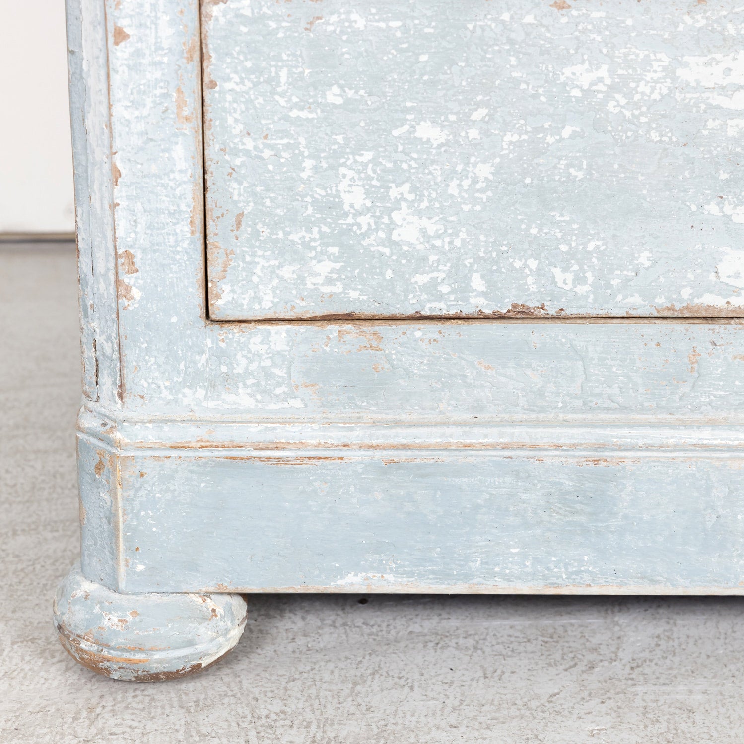 19th Century French Louis Philippe Style Petite Painted Commode