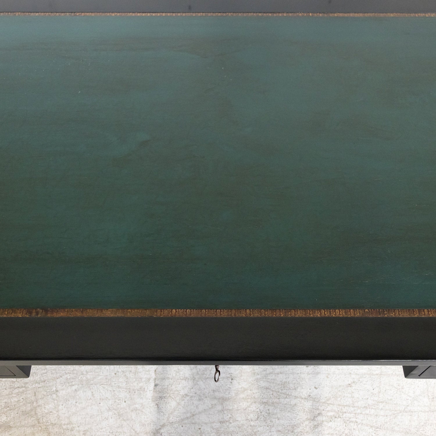 Fine Mid-20th Century Maison Jansen French Louis XVI Style Ebonized Bureau Plat or Desk