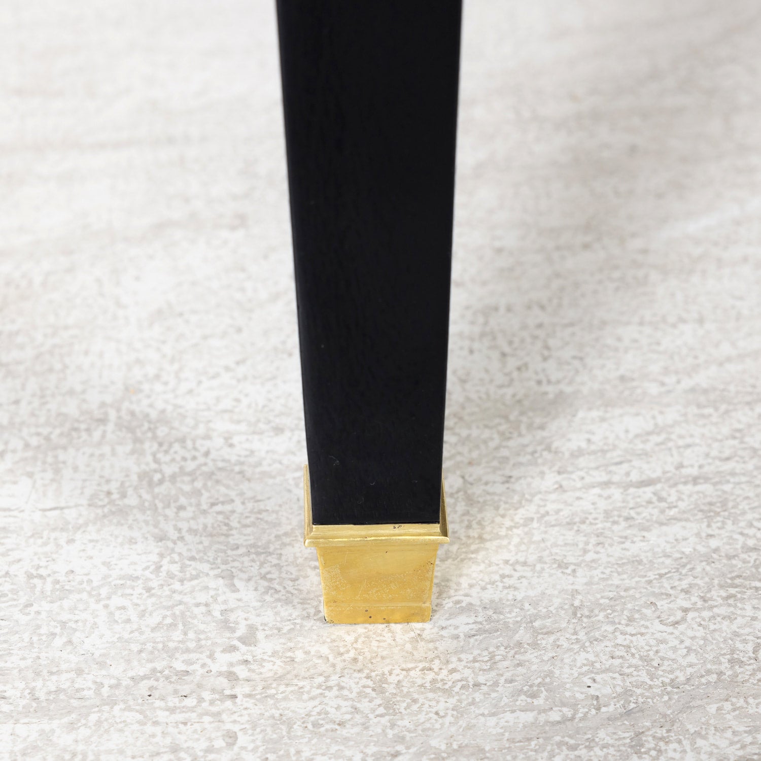 Fine Mid-20th Century Maison Jansen French Louis XVI Style Ebonized Bureau Plat or Desk