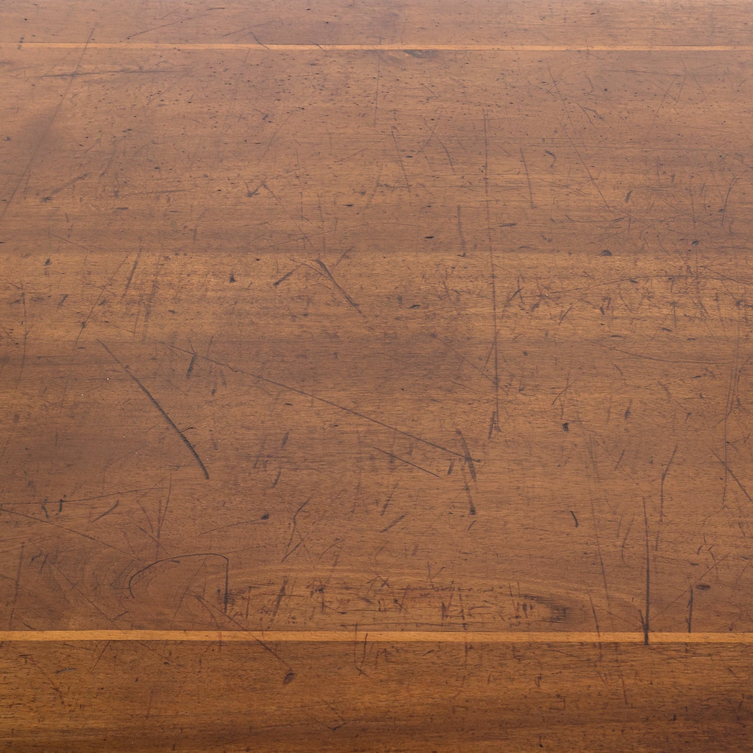 Grand 18th Century French Directoire Period Walnut Draper's Table with Marquetry Band