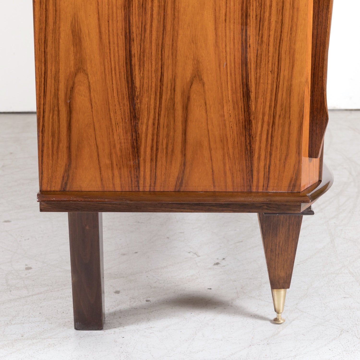French Art Deco Mahogany and Palisander Parquetry Buffet or Sideboard
