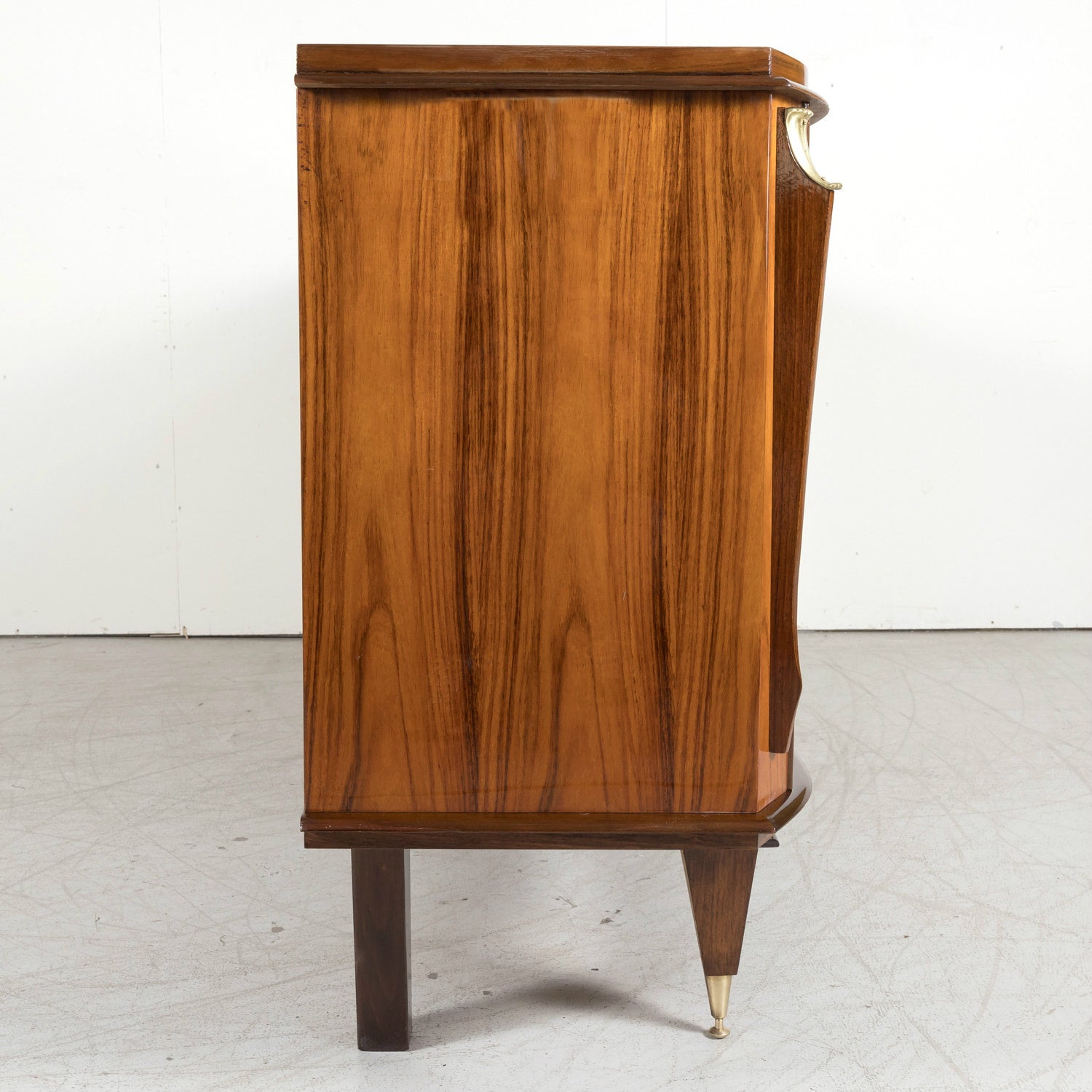 French Art Deco Mahogany and Palisander Parquetry Buffet or Sideboard