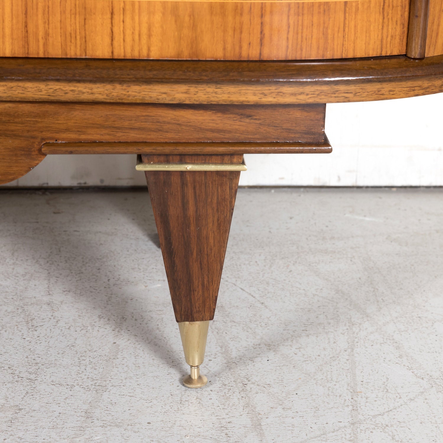 French Art Deco Mahogany and Palisander Parquetry Buffet or Sideboard