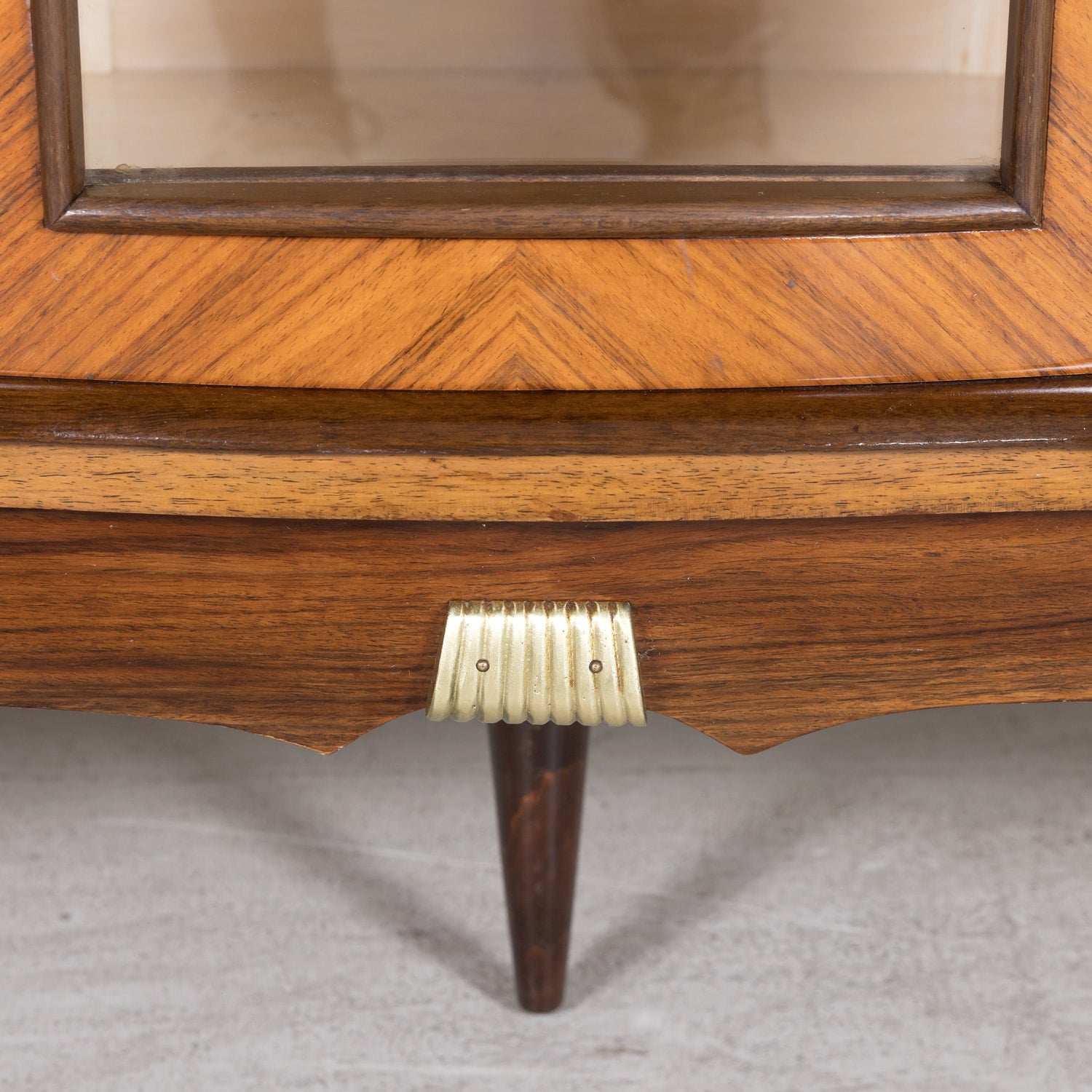 French Art Deco Mahogany and Palisander Parquetry Buffet or Sideboard