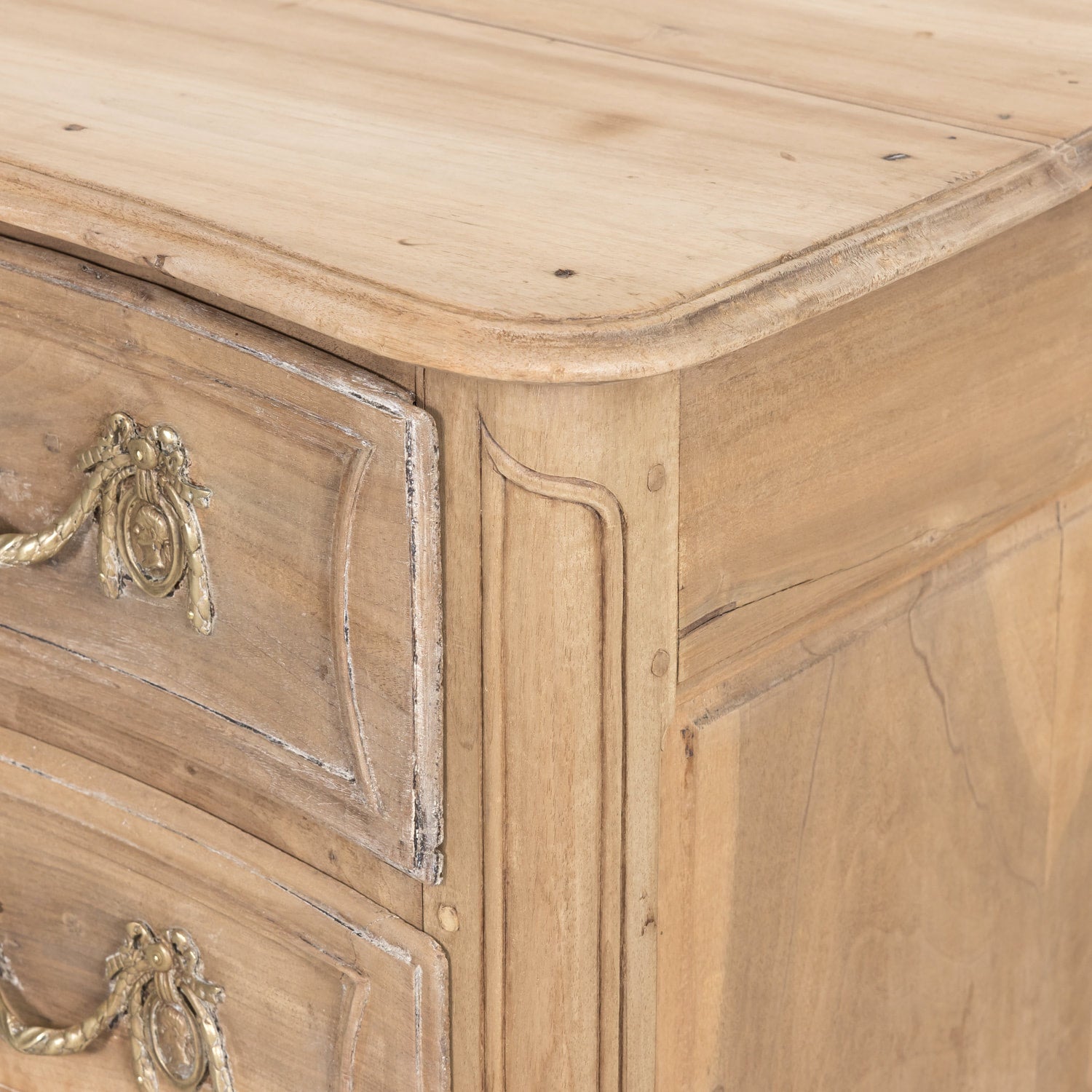 SOLD RT Louis XV Bleached Walnut Commode