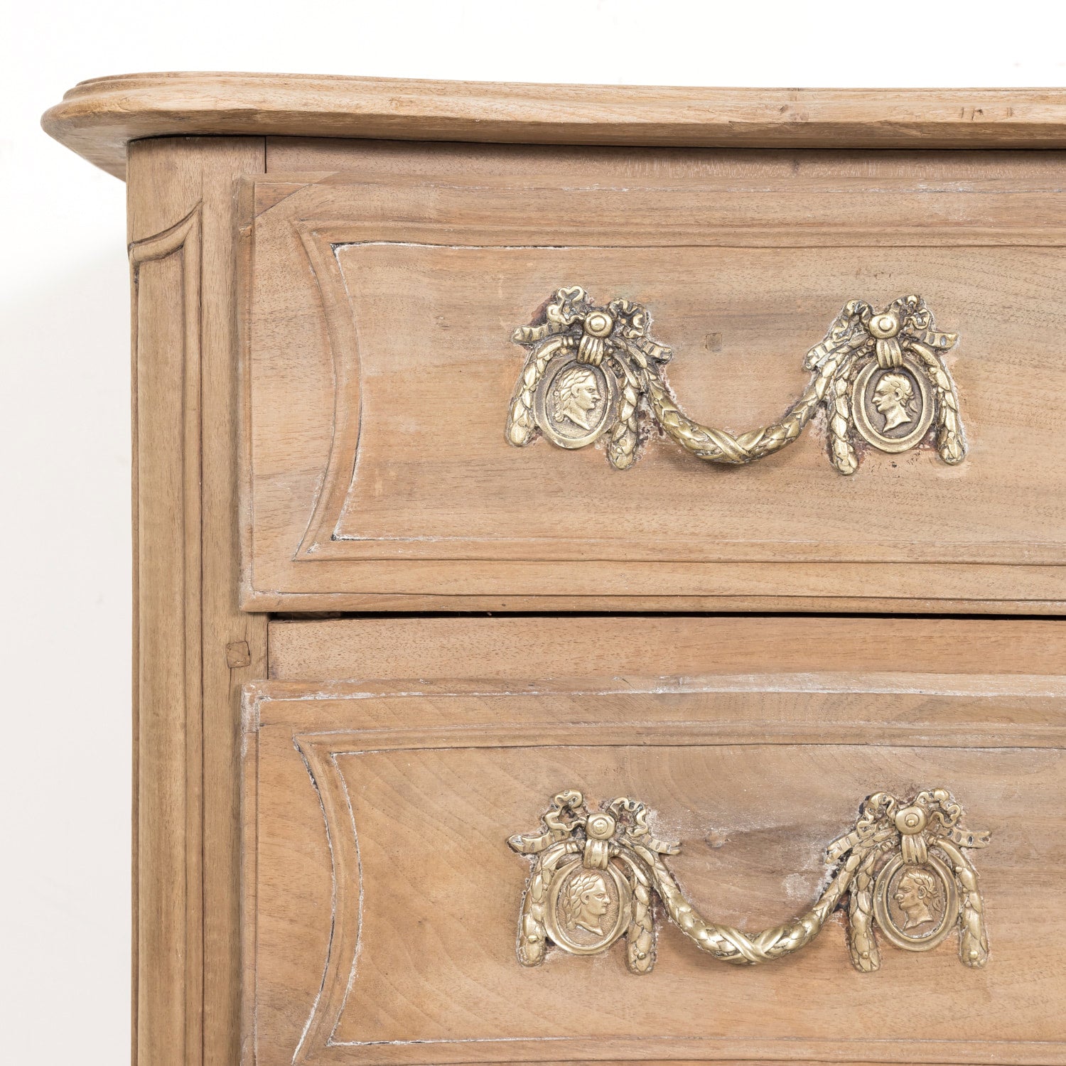 SOLD RT Louis XV Bleached Walnut Commode