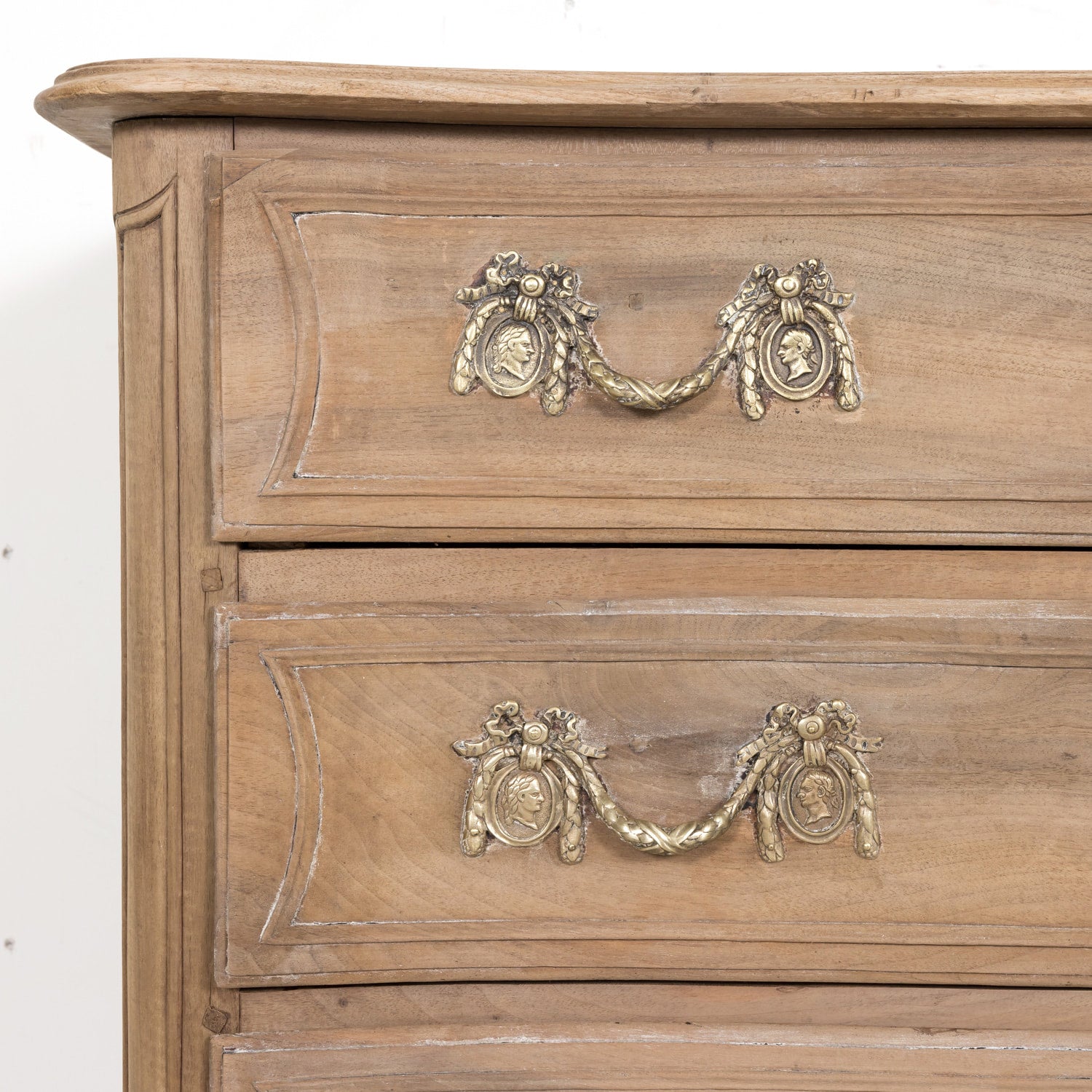 SOLD RT Louis XV Bleached Walnut Commode