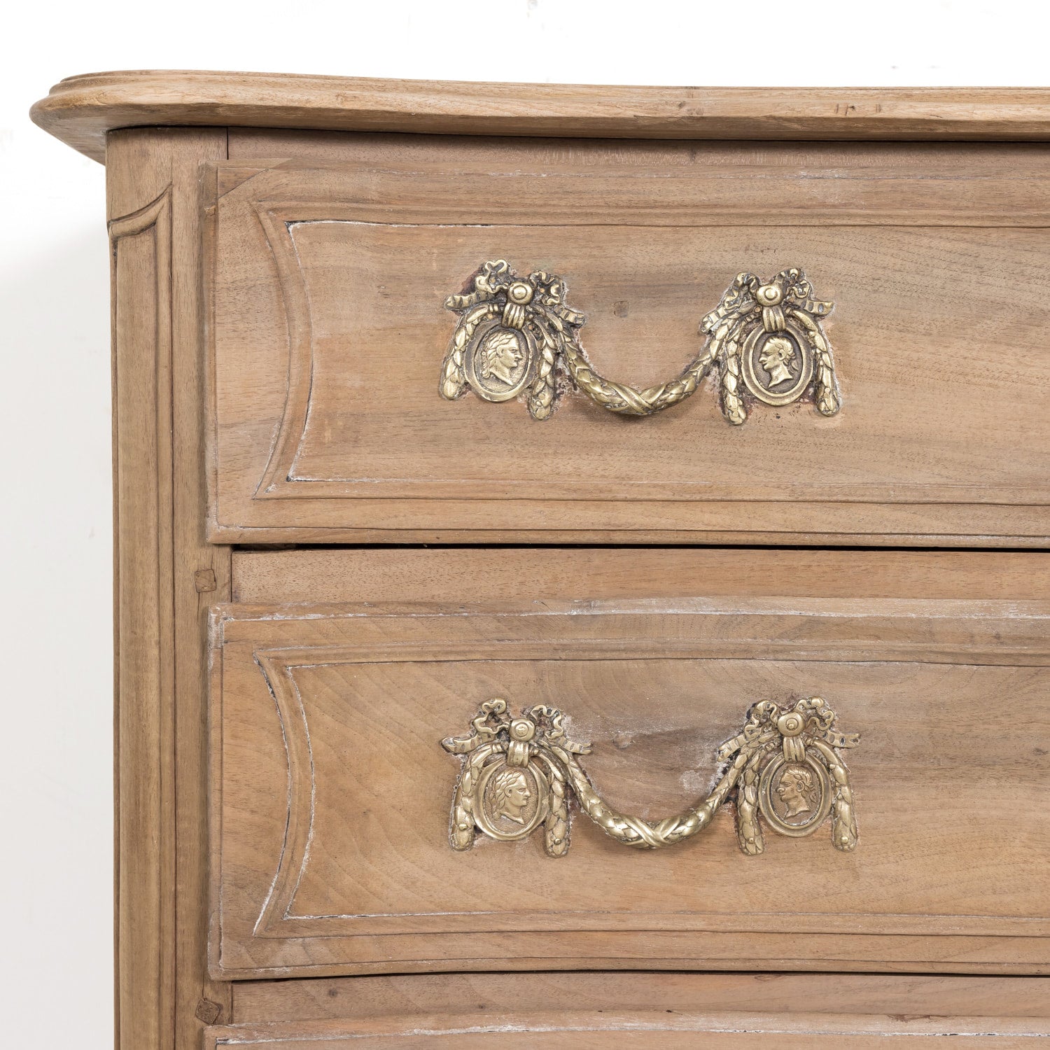 SOLD RT Louis XV Bleached Walnut Commode
