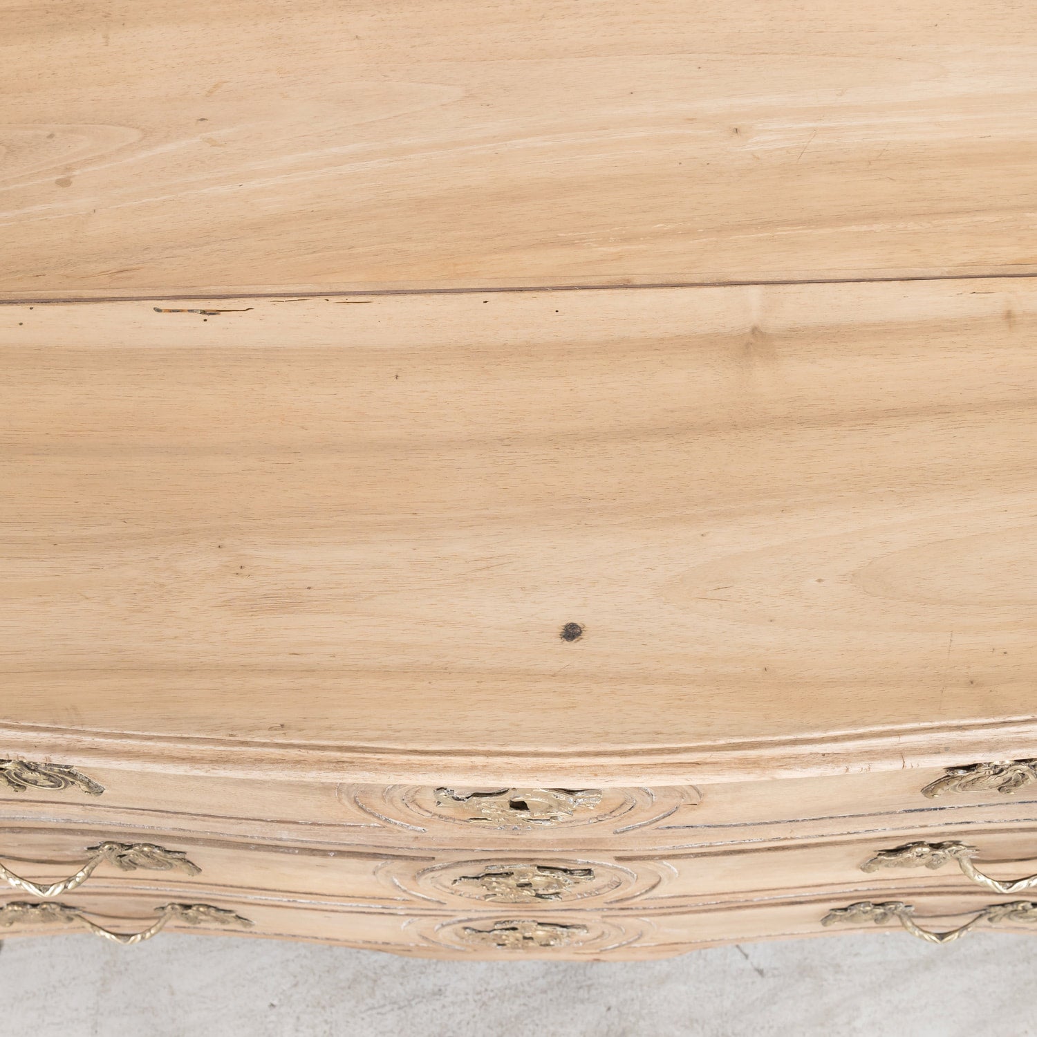 SOLD RT Louis XV Bleached Walnut Commode