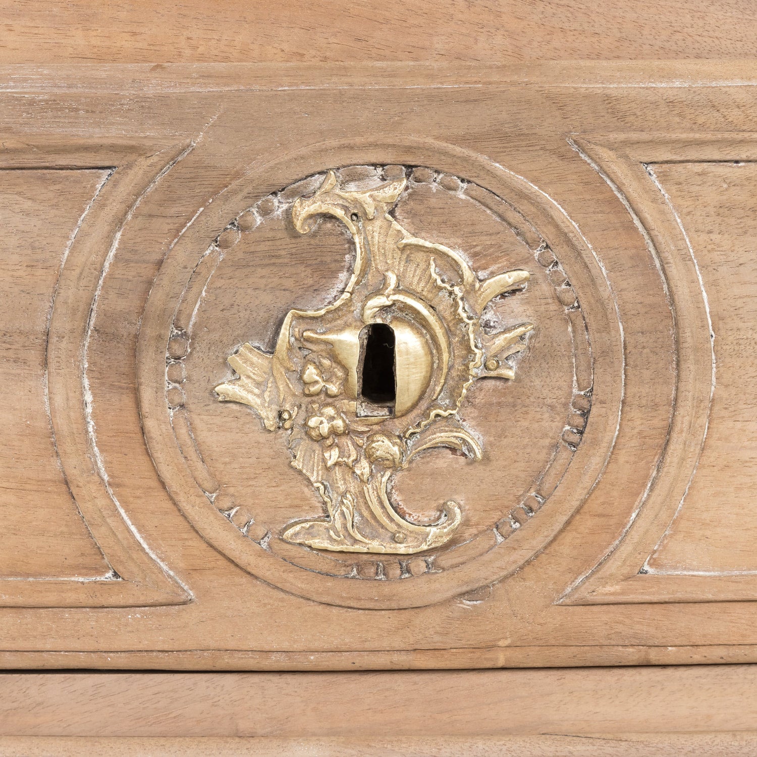 SOLD RT Louis XV Bleached Walnut Commode