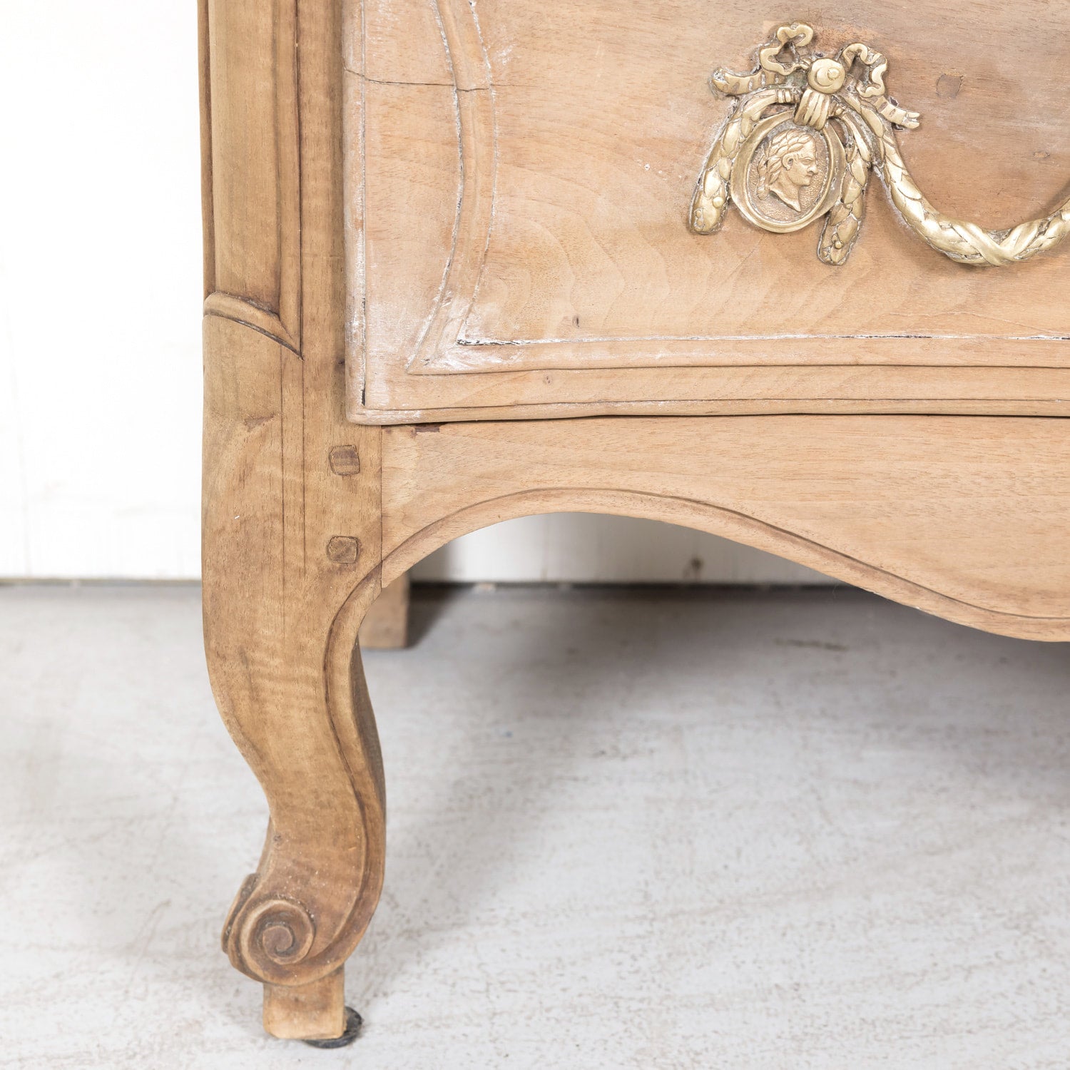 SOLD RT Louis XV Bleached Walnut Commode