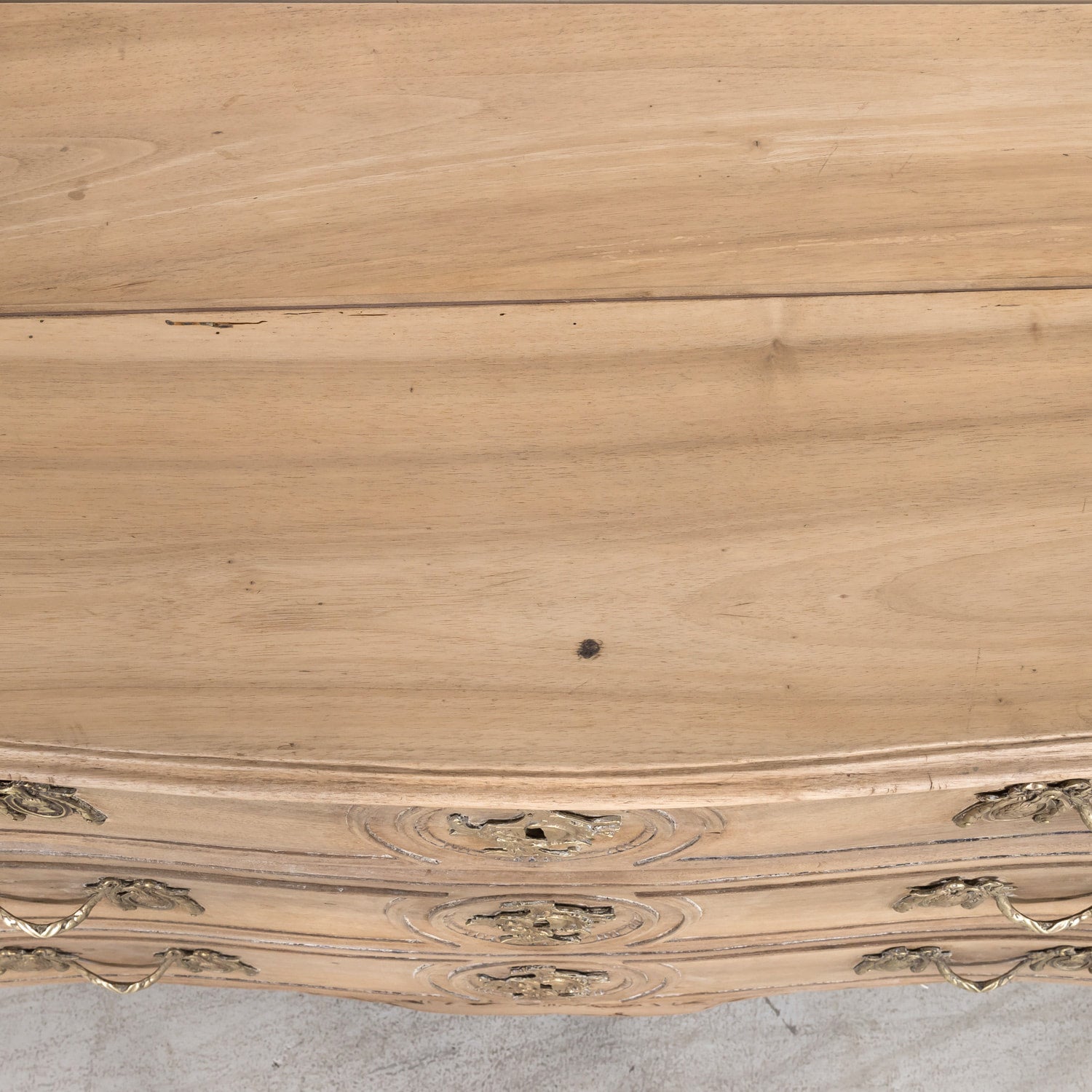 SOLD RT Louis XV Bleached Walnut Commode