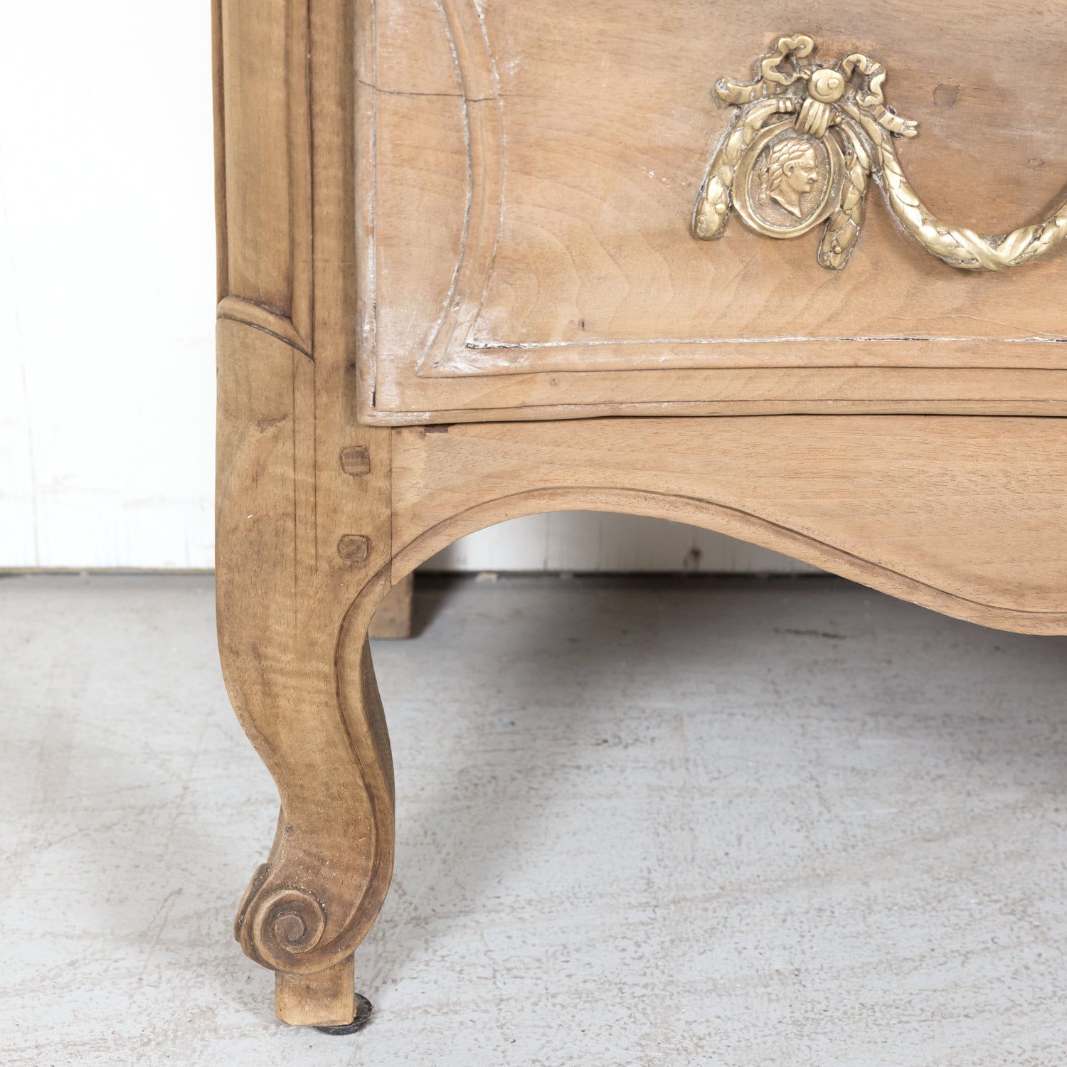 SOLD RT Louis XV Bleached Walnut Commode