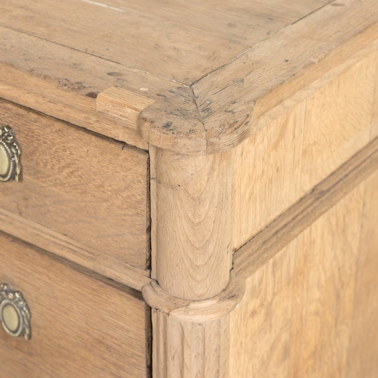 SOLD RT 19th Century Louis XVI Oak Commode
