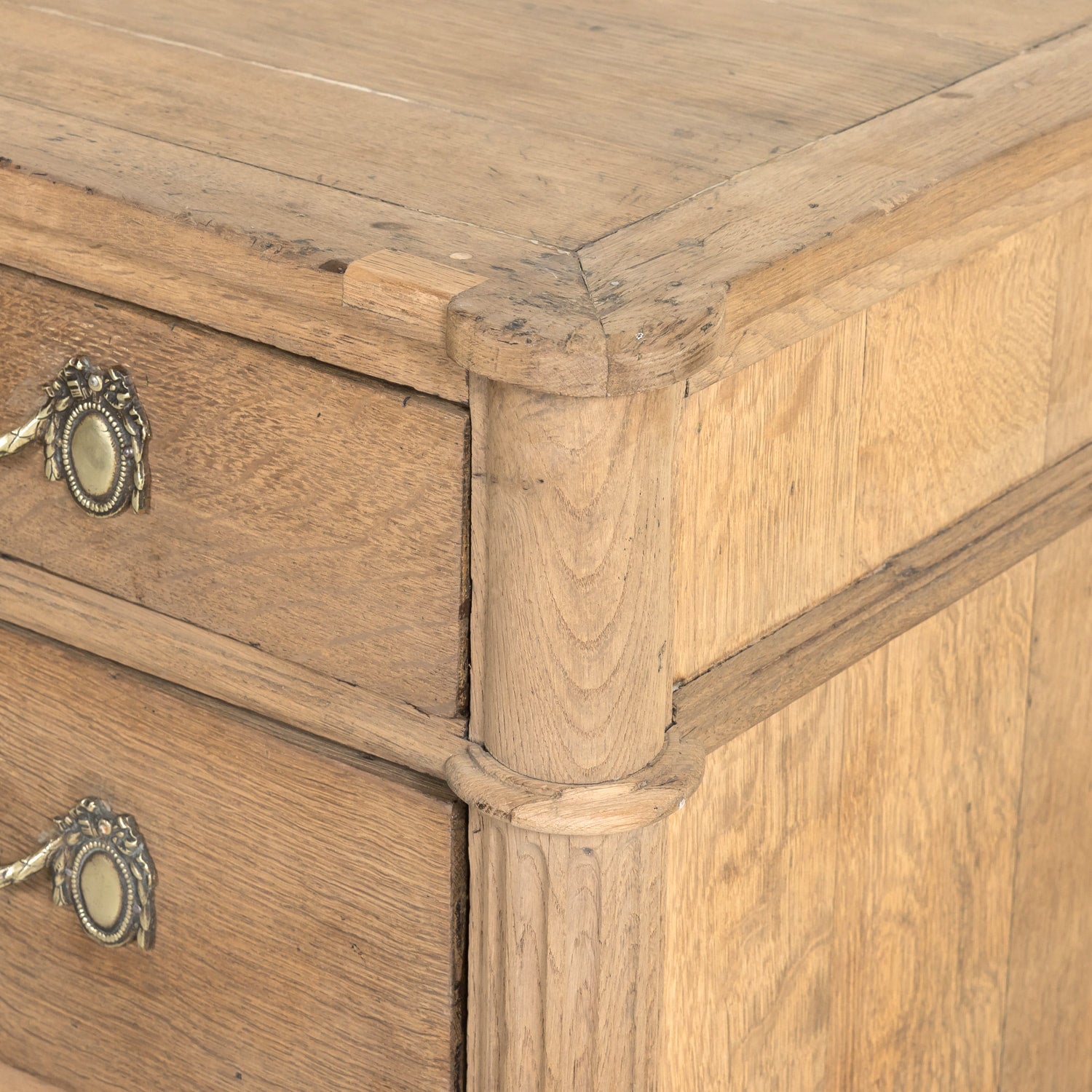 SOLD RT 19th Century Louis XVI Oak Commode