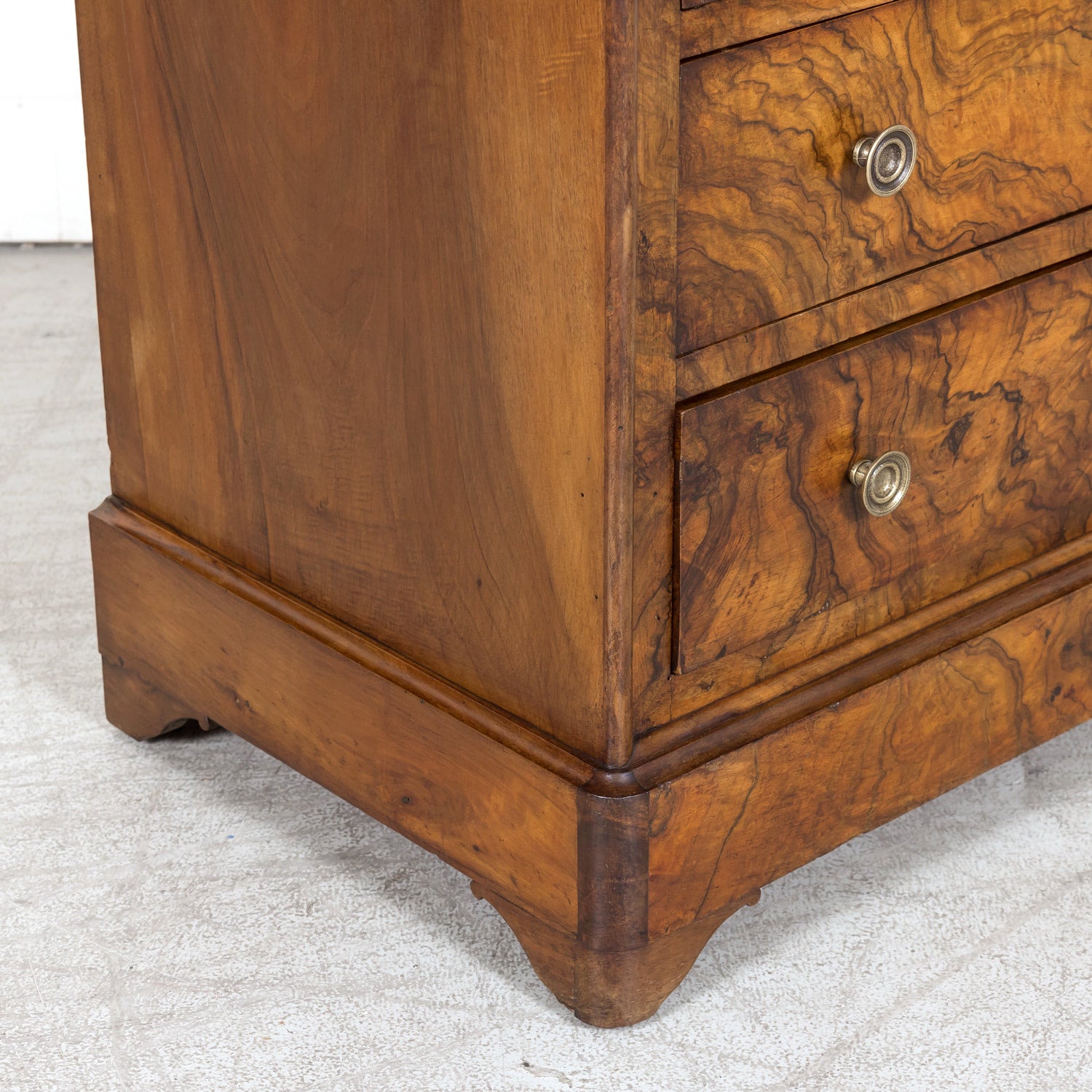 SOLD RT LPH Burl Walnut Chest