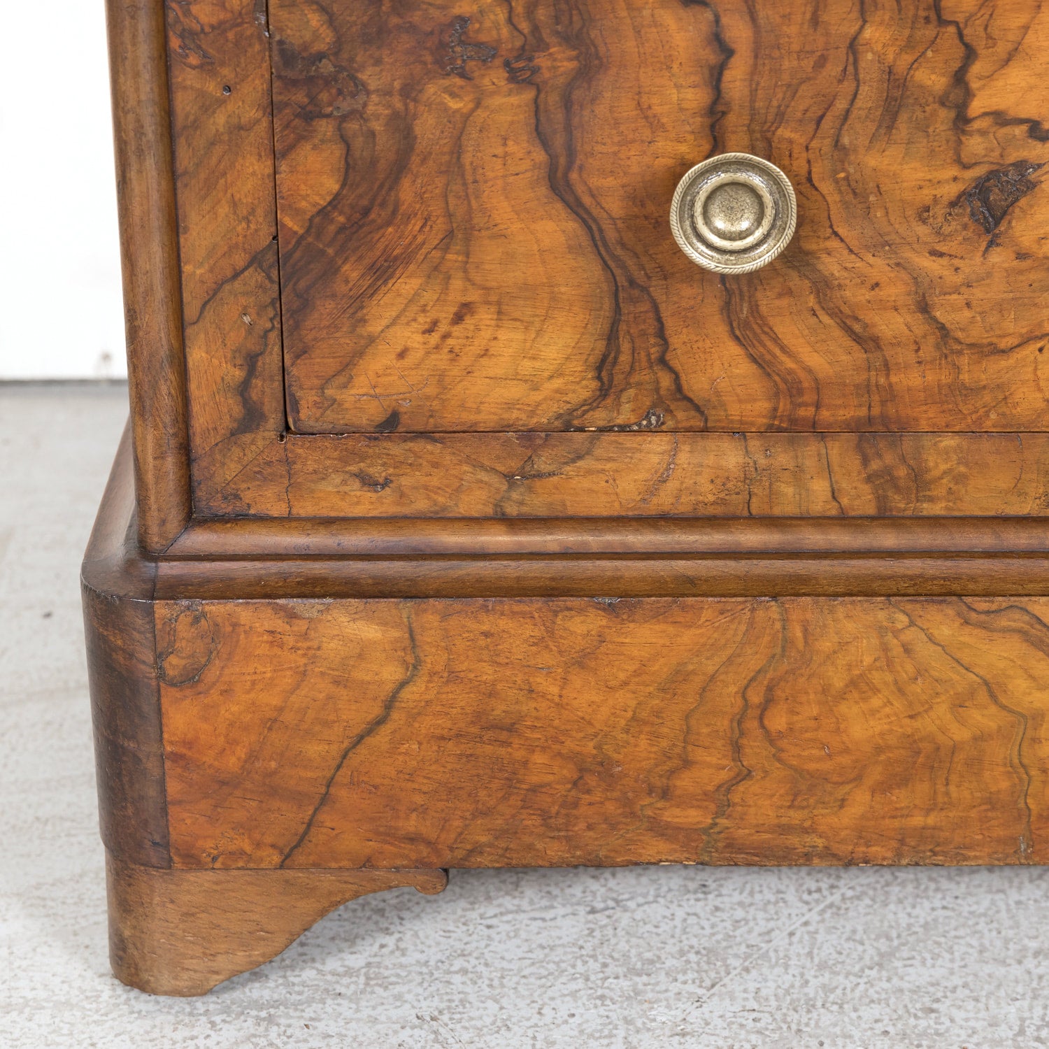 SOLD RT LPH Burl Walnut Chest