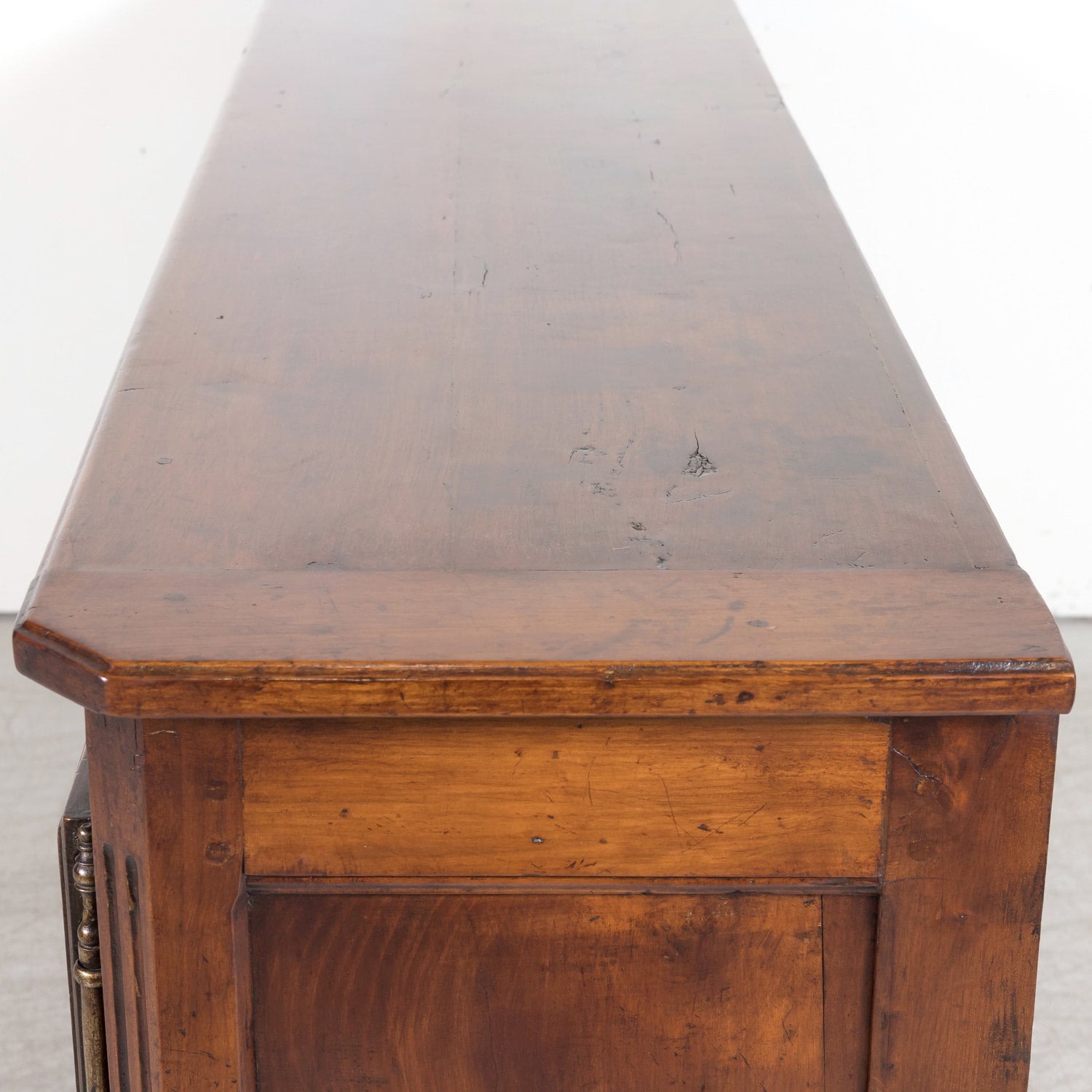 18th Century French Louis XVI Period Cherry Lyonnaise Enfilade Buffet