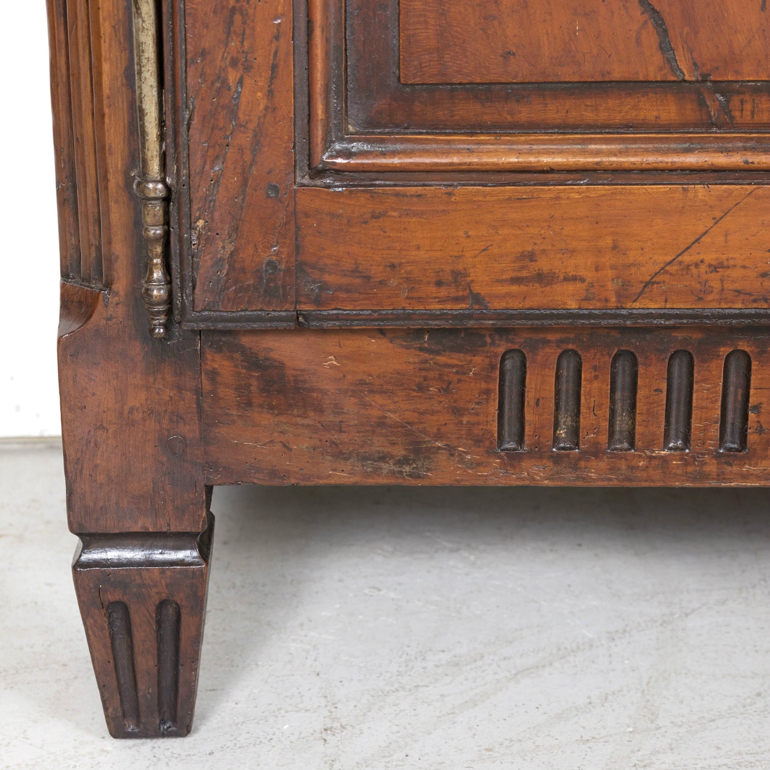 18th Century French Louis XVI Period Cherry Lyonnaise Enfilade Buffet