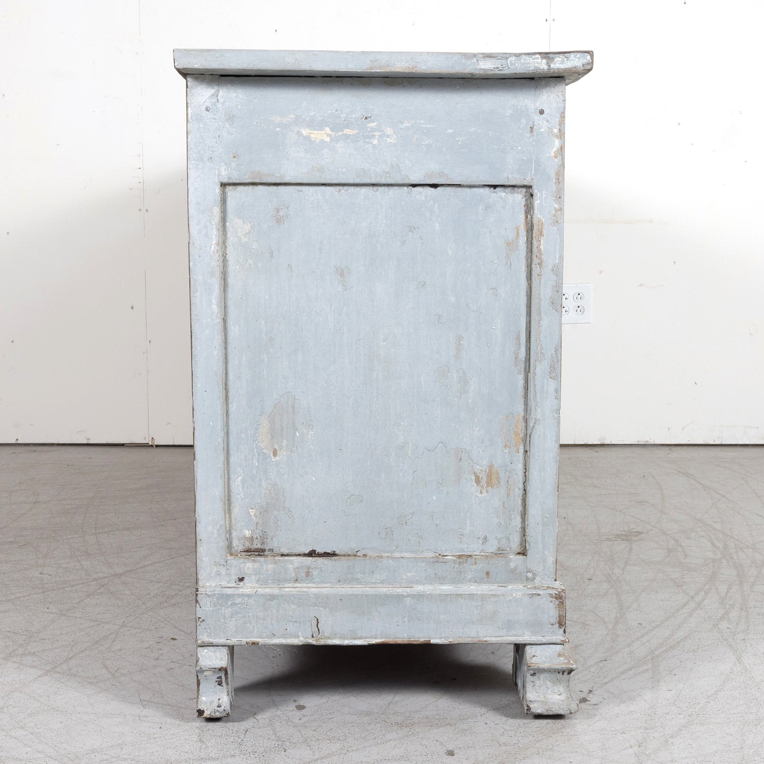 19th Century French Louis Philippe Period Painted Enfilade Buffet