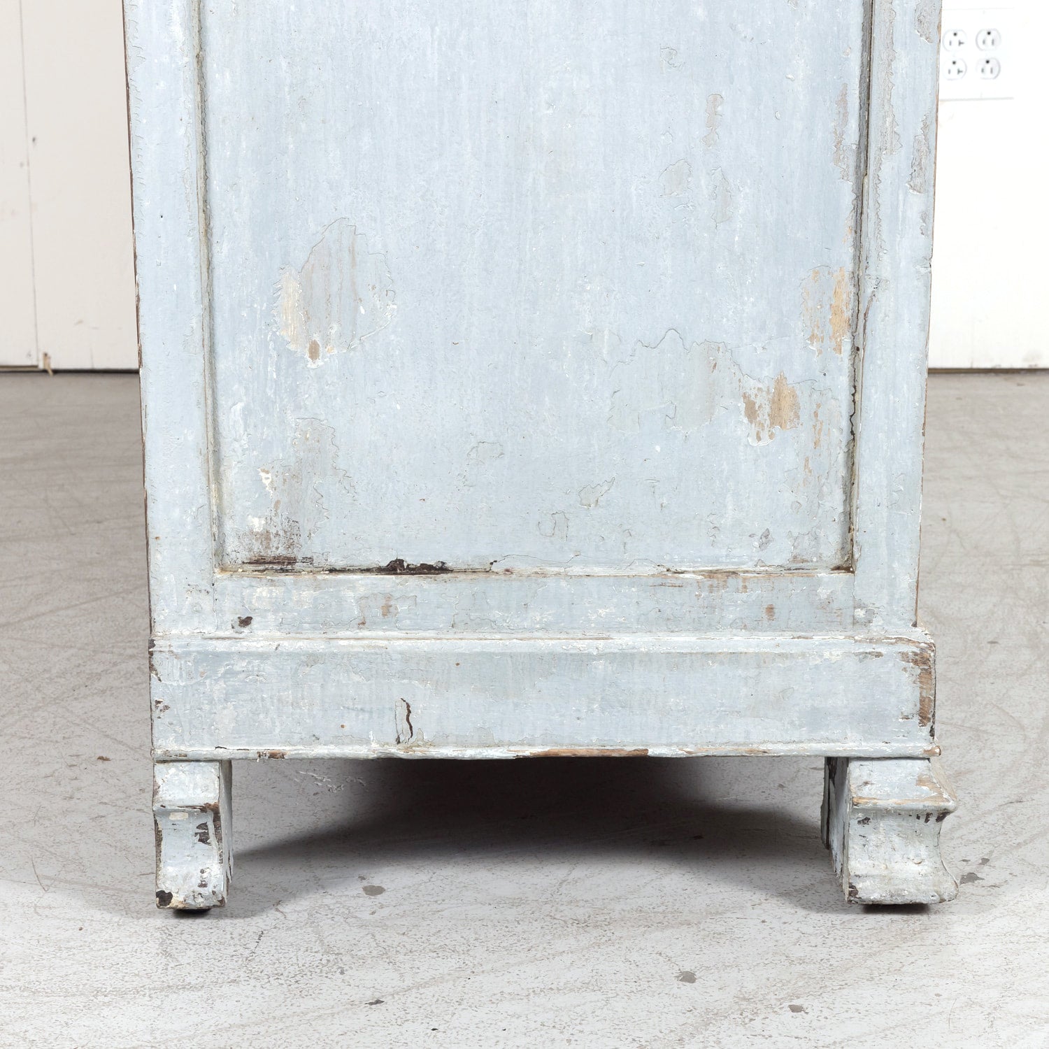 19th Century French Louis Philippe Period Painted Enfilade Buffet