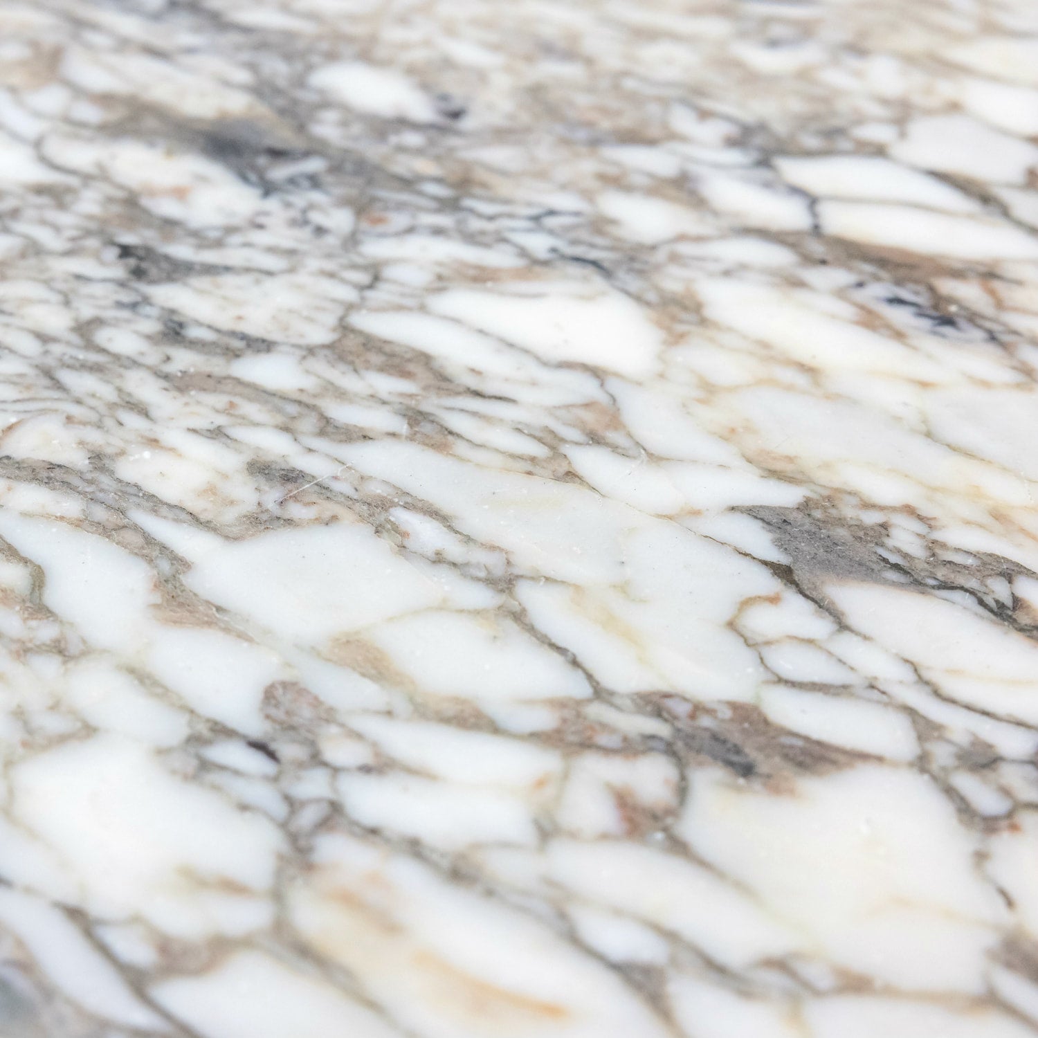 Fine 19th Century French Regence Style Painted Console with Calacatta Marble Top