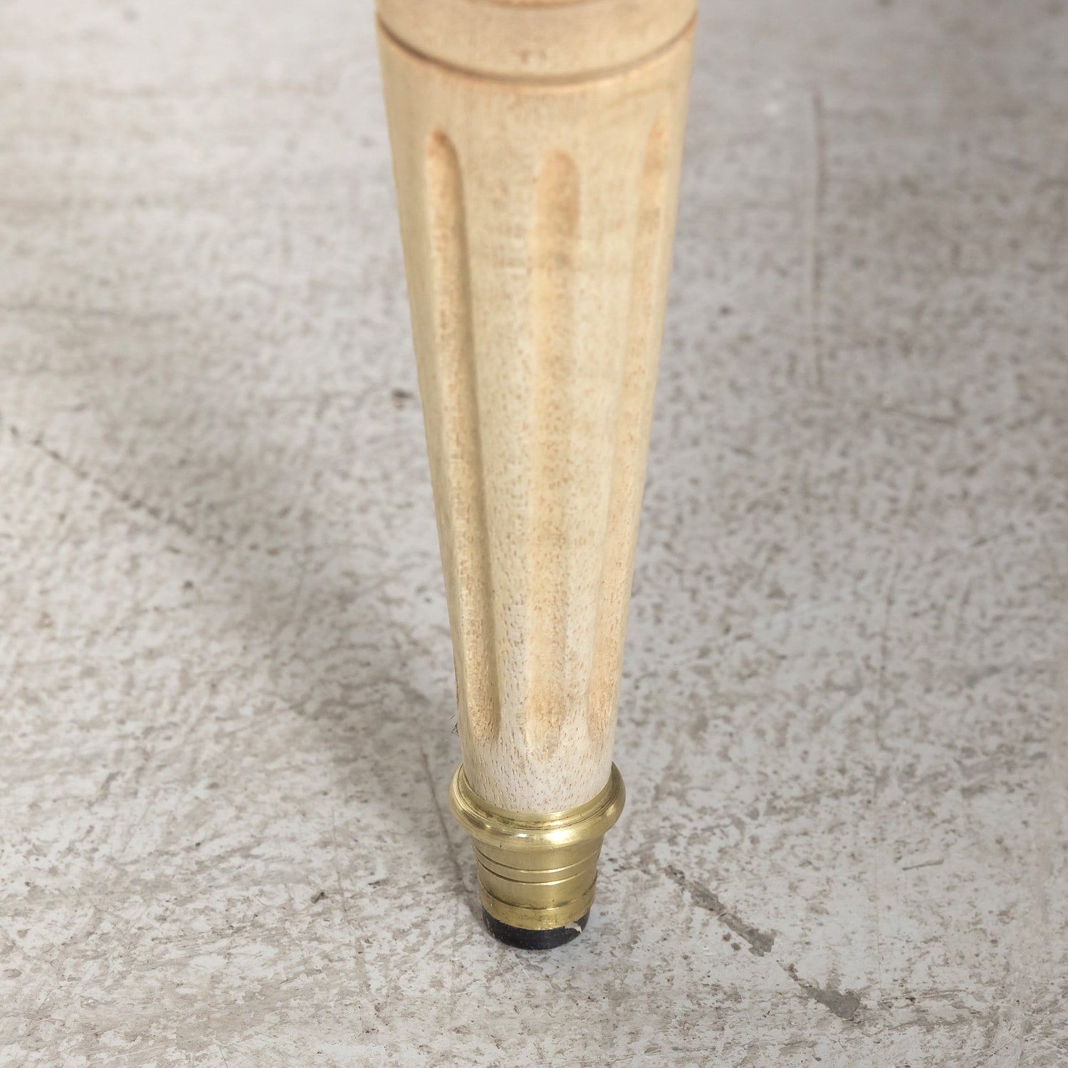 Antique French Louis XVI Style Bleached Mahogany Three Drawer Commode with Carrara Marble Top