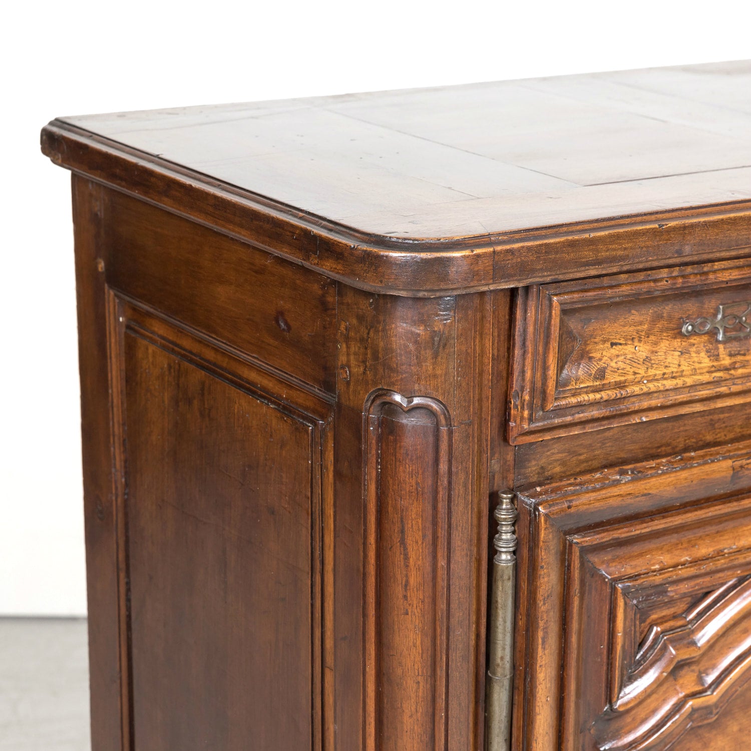 18th Century French Country Louis XV Period Walnut Enfilade Buffet