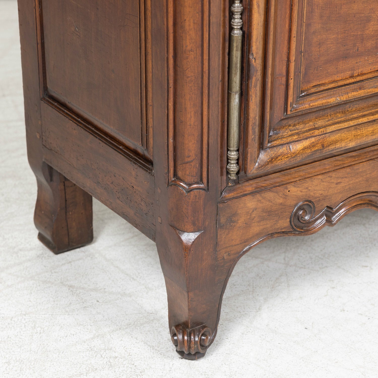 18th Century French Country Louis XV Period Walnut Enfilade Buffet