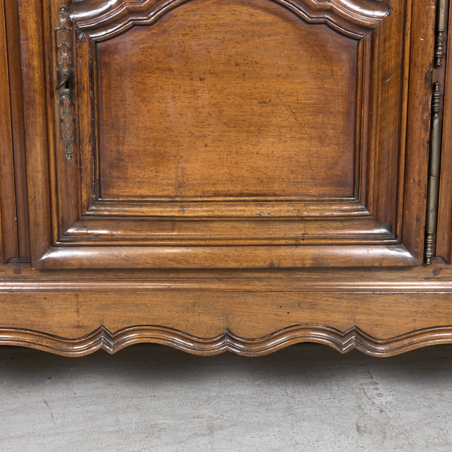 18th Century French Country Louis XV Period Walnut Enfilade Buffet