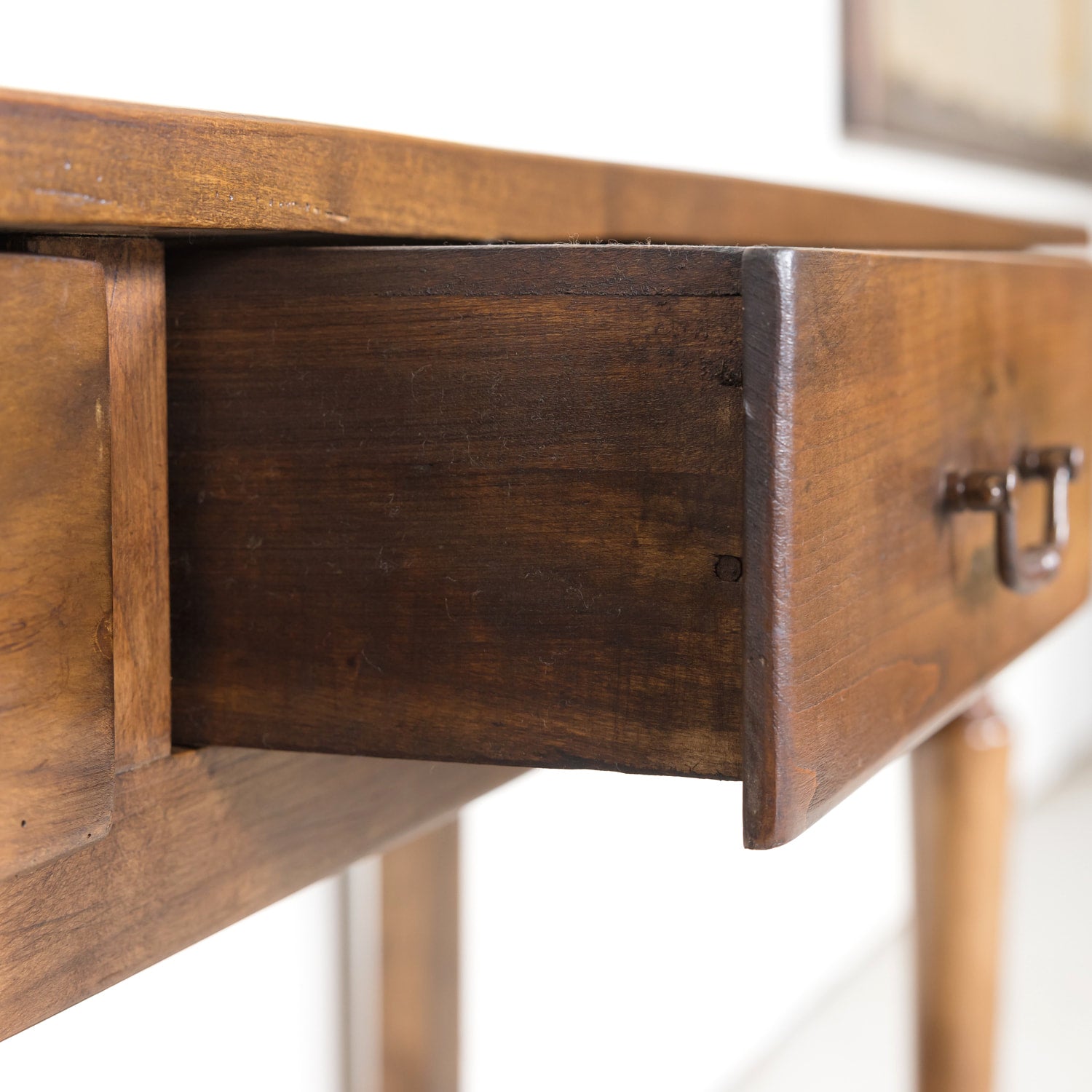 SOLD Louis Philippe Cherry Console Table