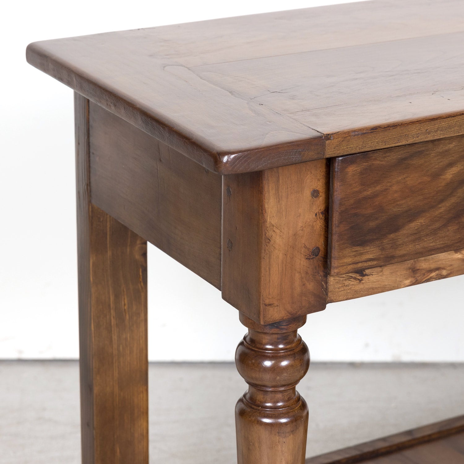 SOLD Louis Philippe Cherry Console Table