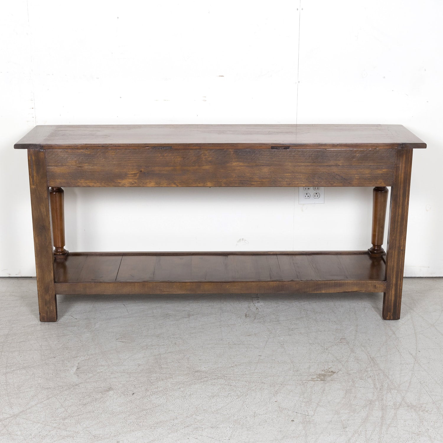 SOLD Louis Philippe Cherry Console Table