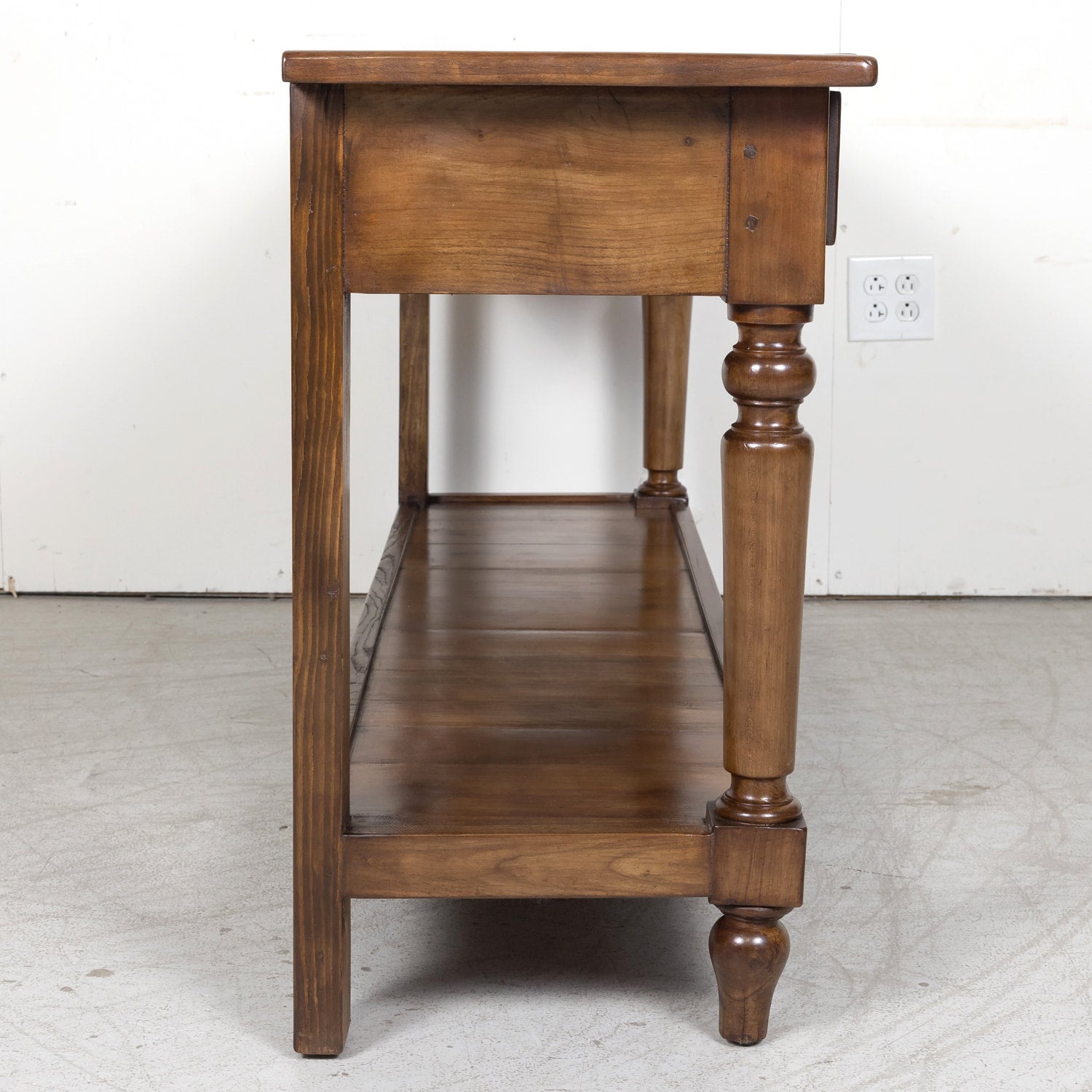 SOLD Louis Philippe Cherry Console Table
