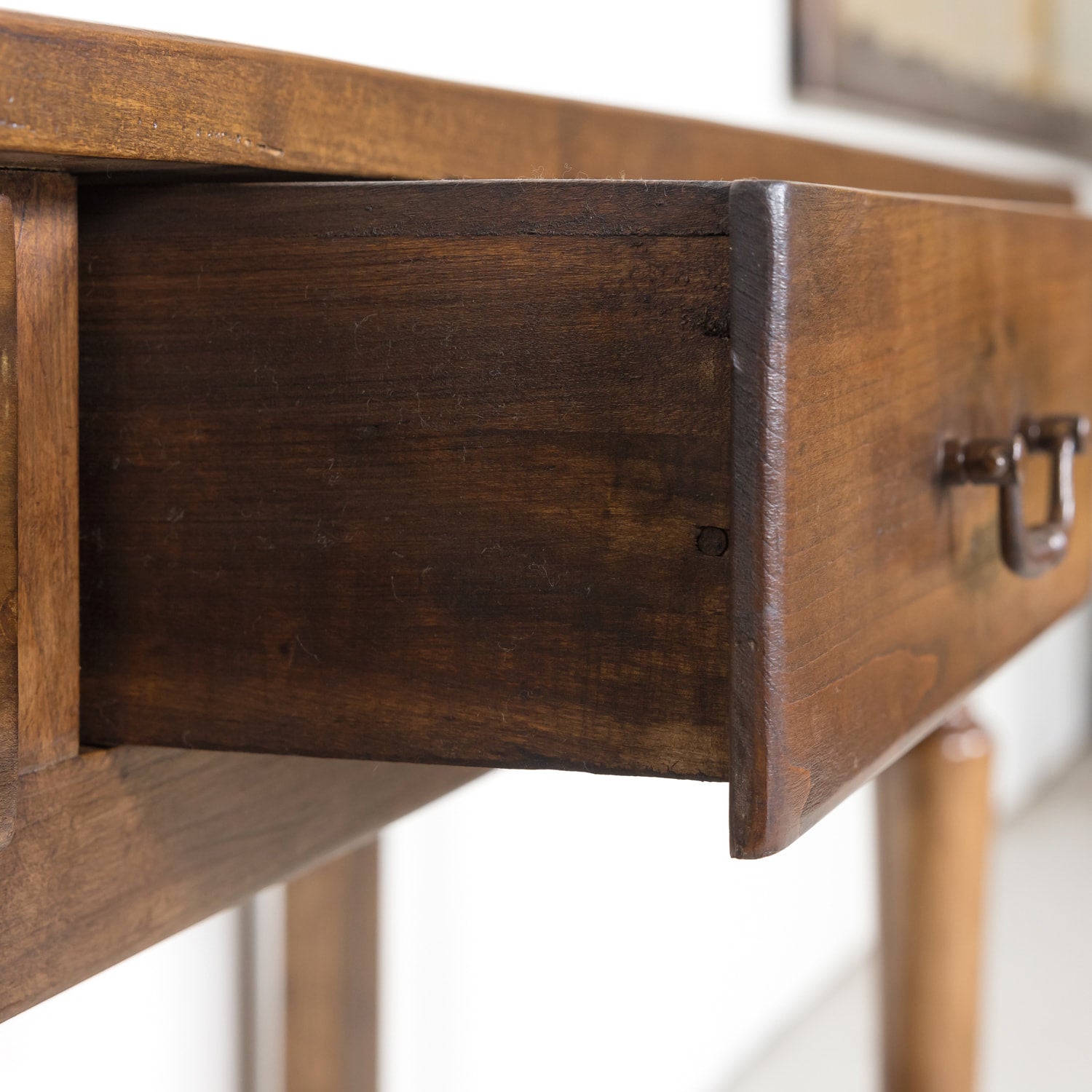 SOLD Louis Philippe Cherry Console Table