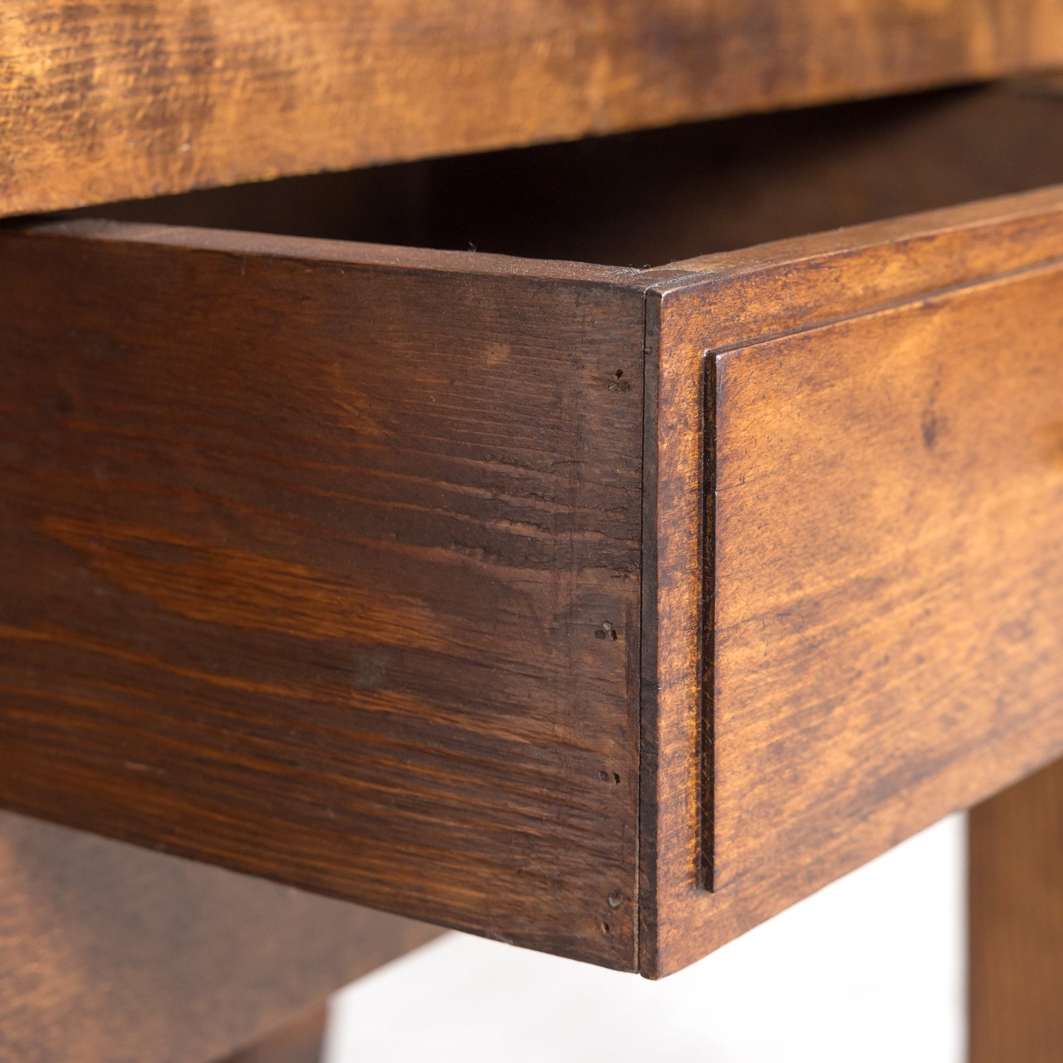 1920s French Art Deco Period Billot de Boucher or Butcher Table