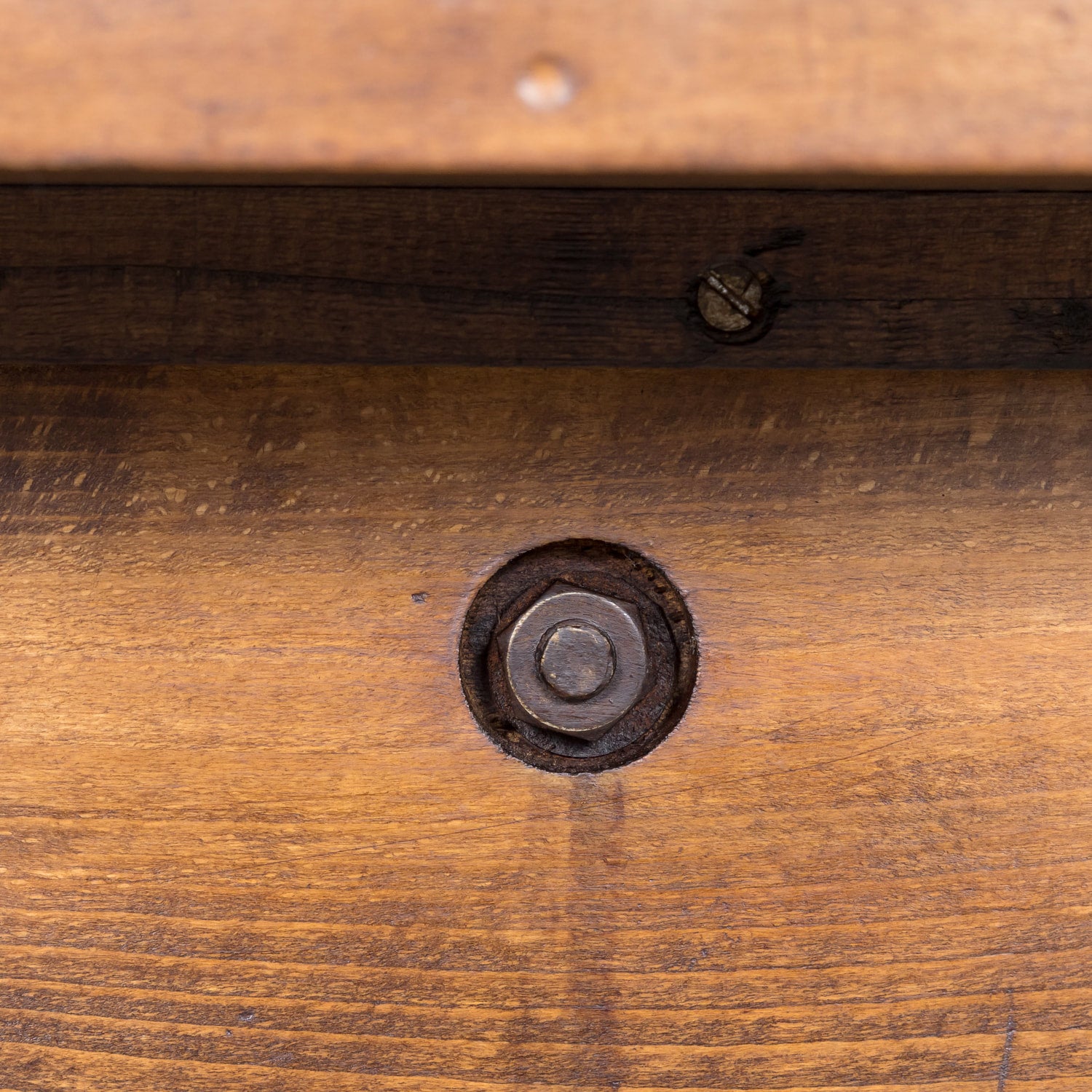 1920s French Art Deco Period Billot de Boucher or Butcher Table