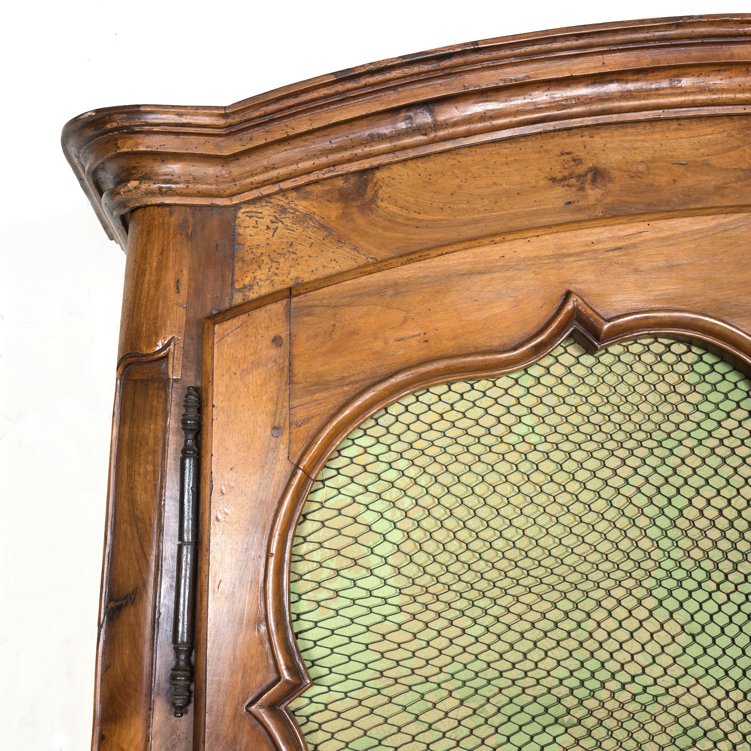 Rare 18th Century French Louis XV Period Walnut Lyonnaise Chateau Bonheur du Jour or Secretary