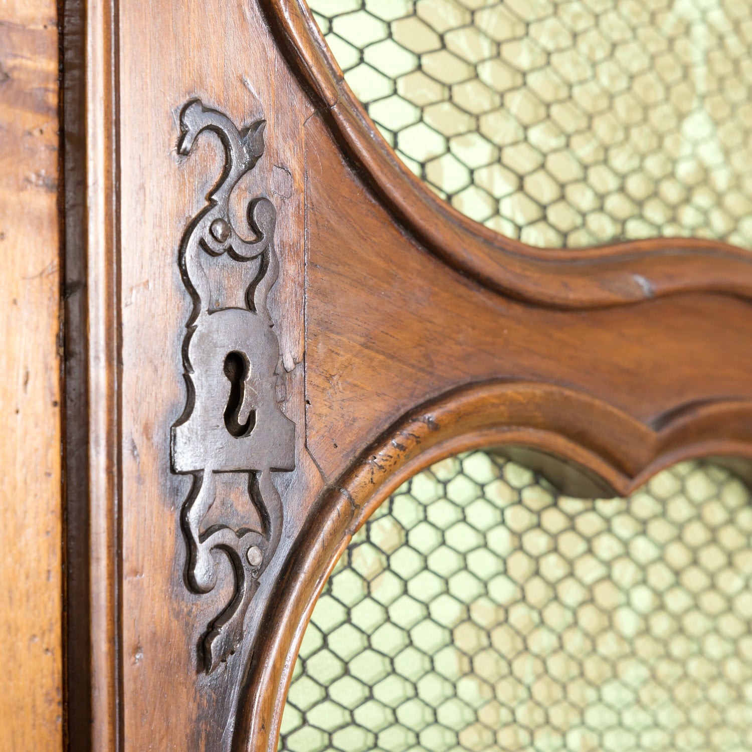 Rare 18th Century French Louis XV Period Walnut Lyonnaise Chateau Bonheur du Jour or Secretary