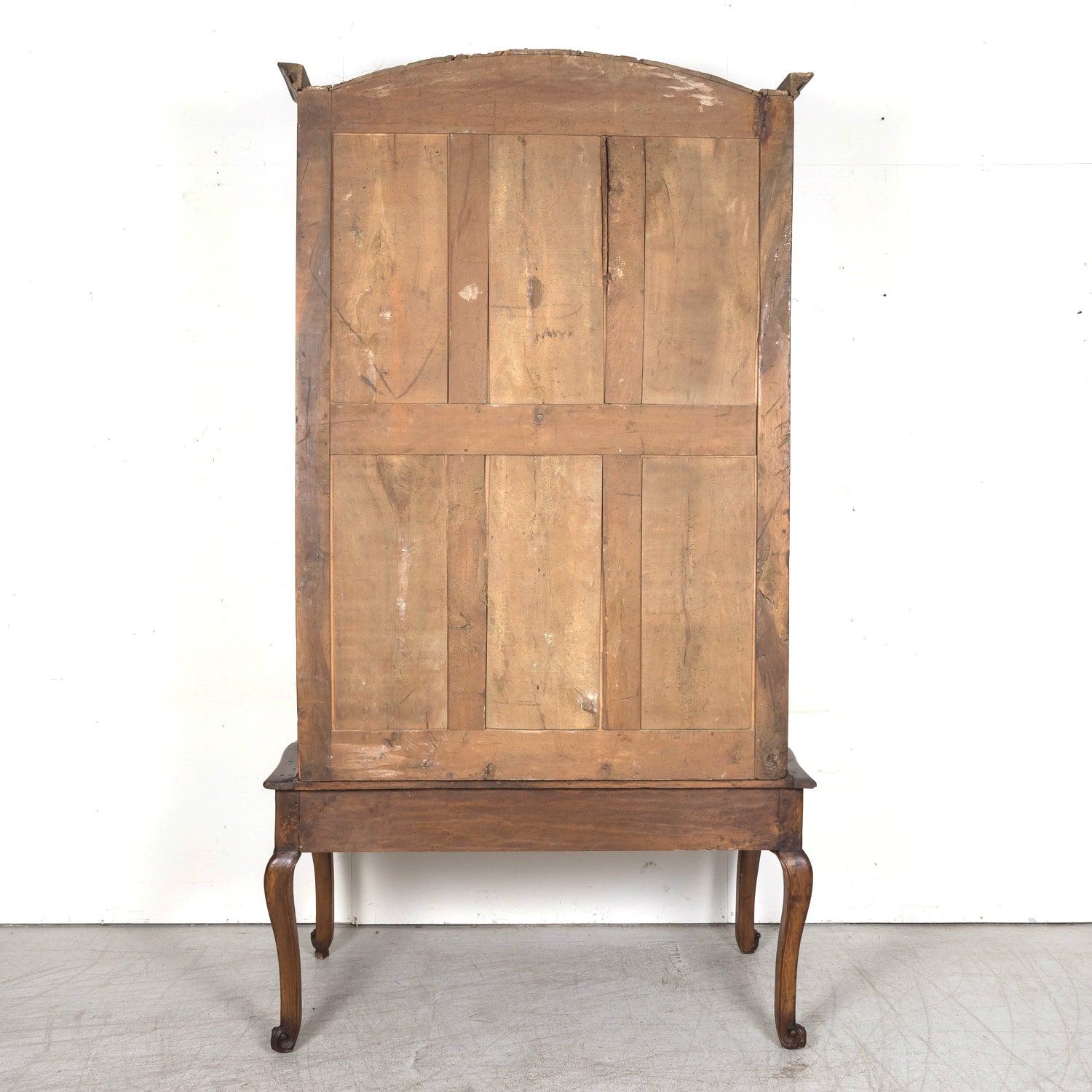 Rare 18th Century French Louis XV Period Walnut Lyonnaise Chateau Bonheur du Jour or Secretary