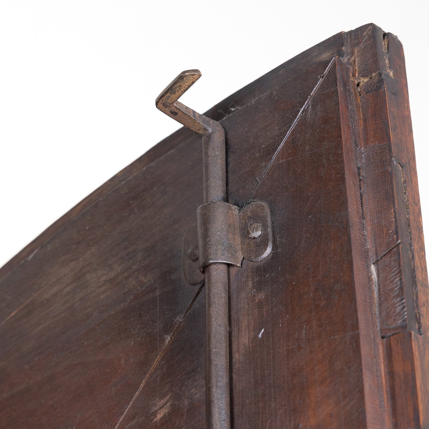 18th Century French Louis XV-Louis XVI Transition Period Walnut Bordelaise Armoire