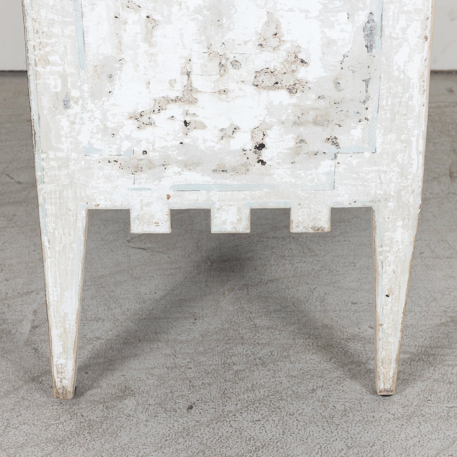 19th Century French Louis XVI Style Painted Commode Sauteuse
