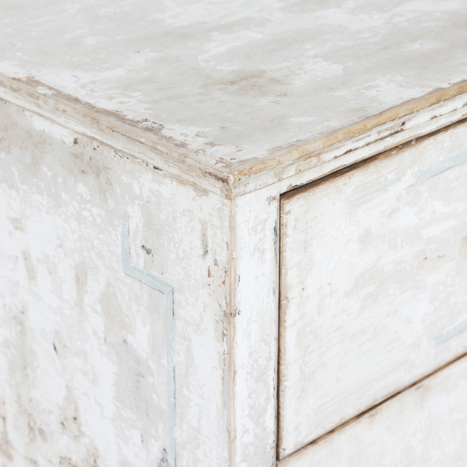 19th Century French Louis XVI Style Painted Commode Sauteuse