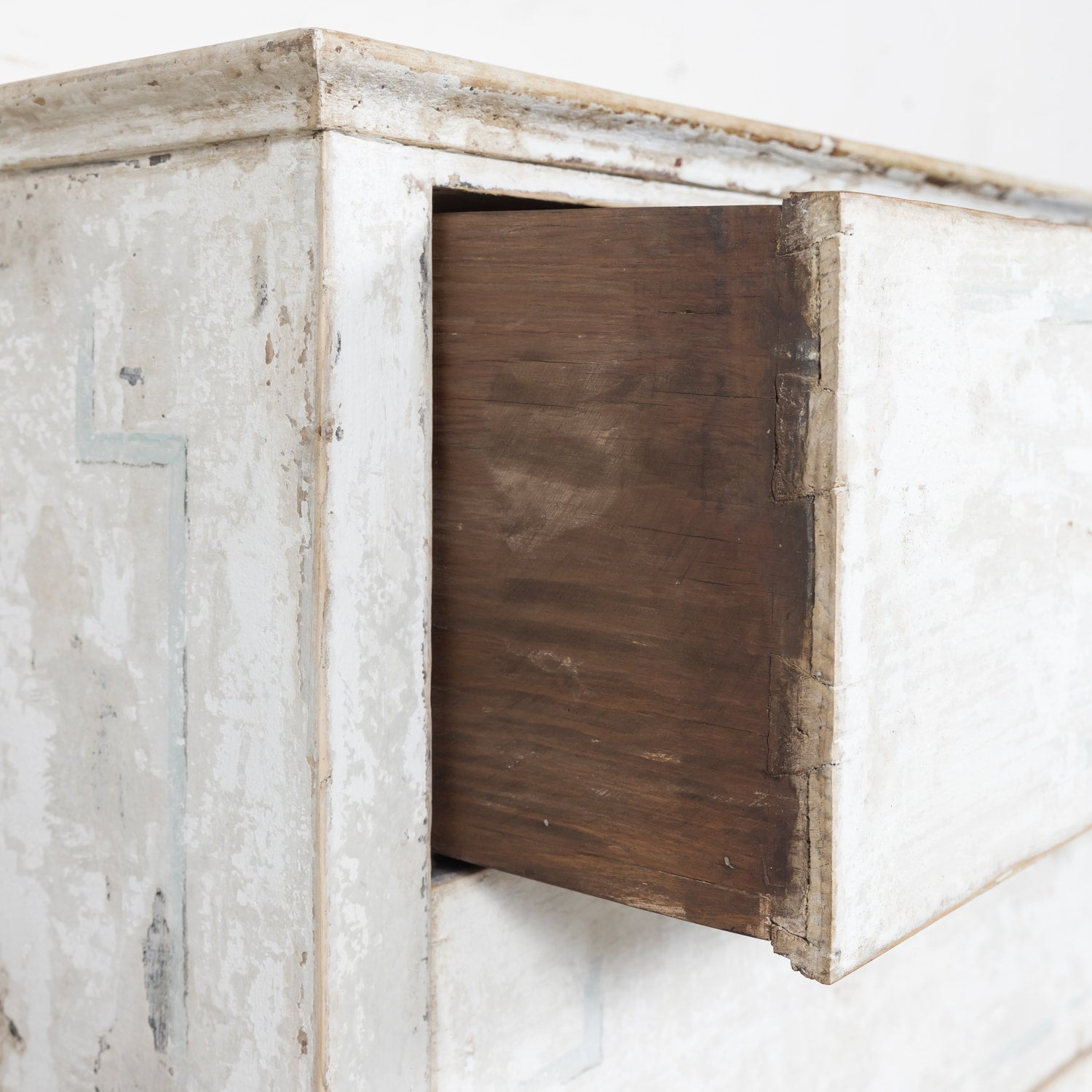 19th Century French Louis XVI Style Painted Commode Sauteuse